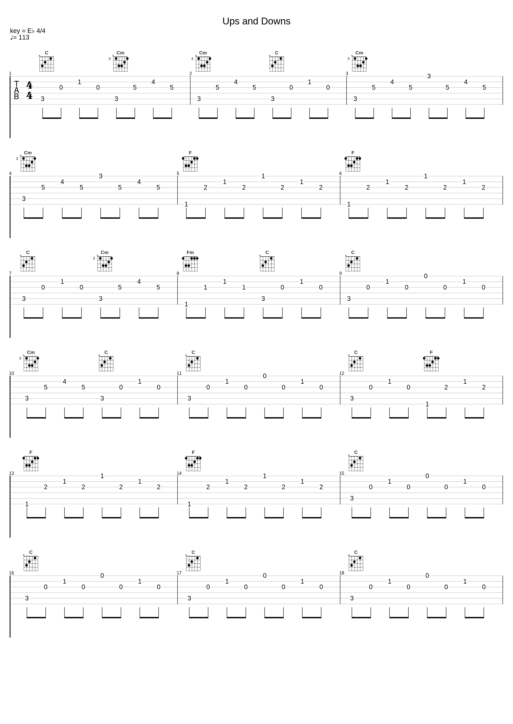 Ups and Downs_Sam Lewis_1