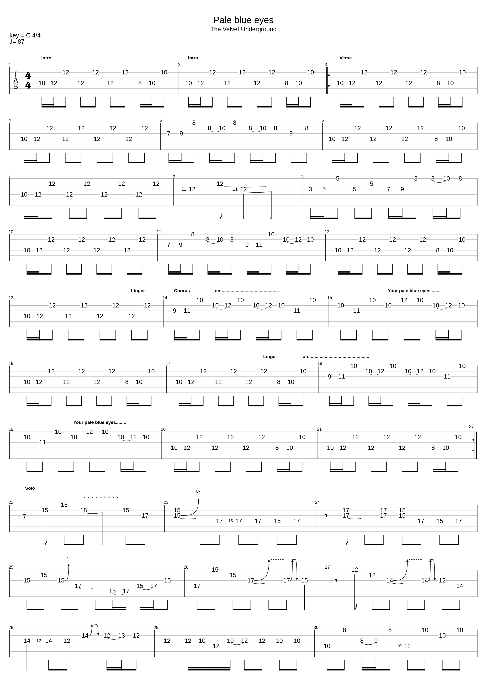 Pale Blue Eyes_The Velvet Underground_1