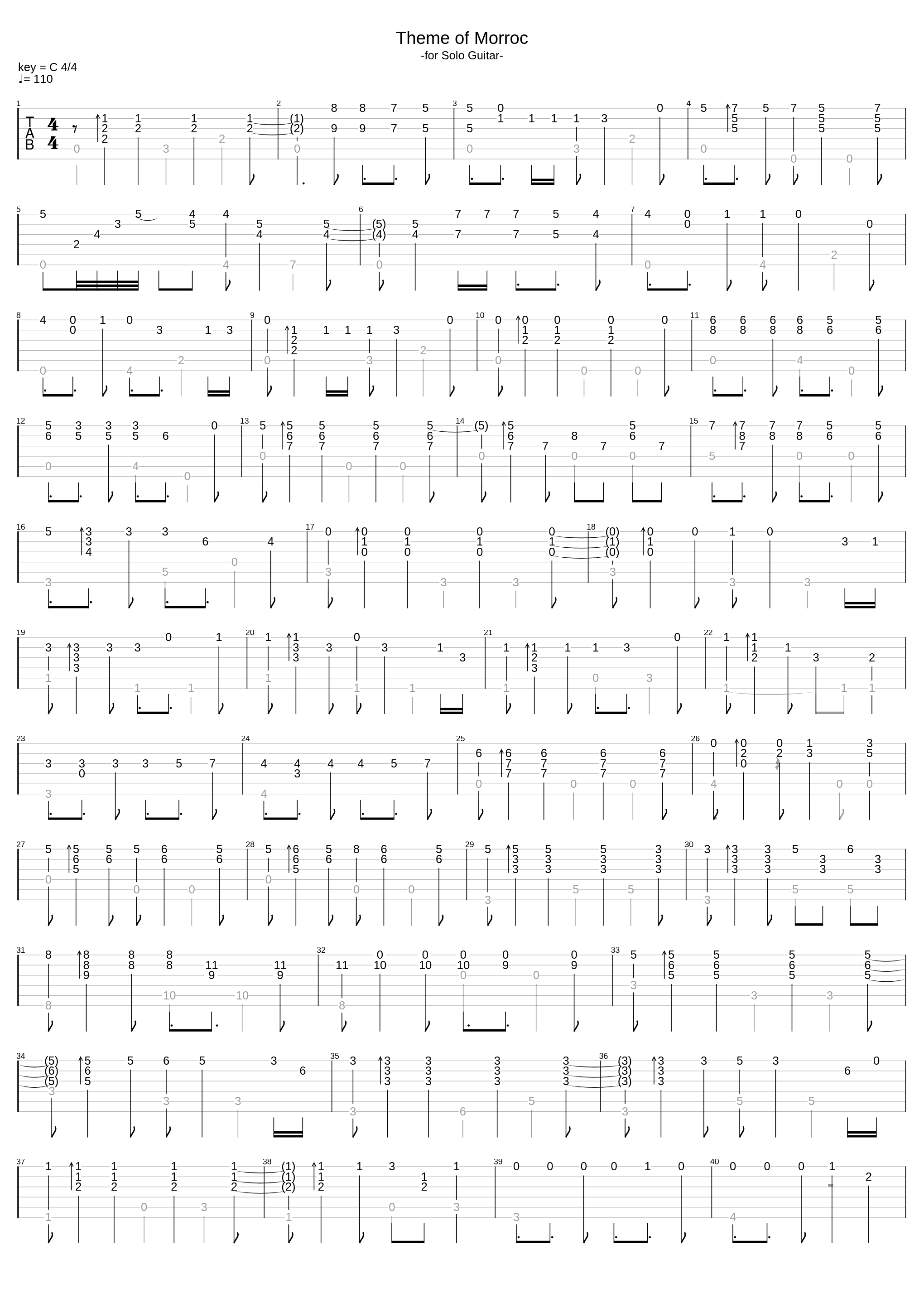 Theme Of Morroc (Ro Ost)_Daniel Asbun_1