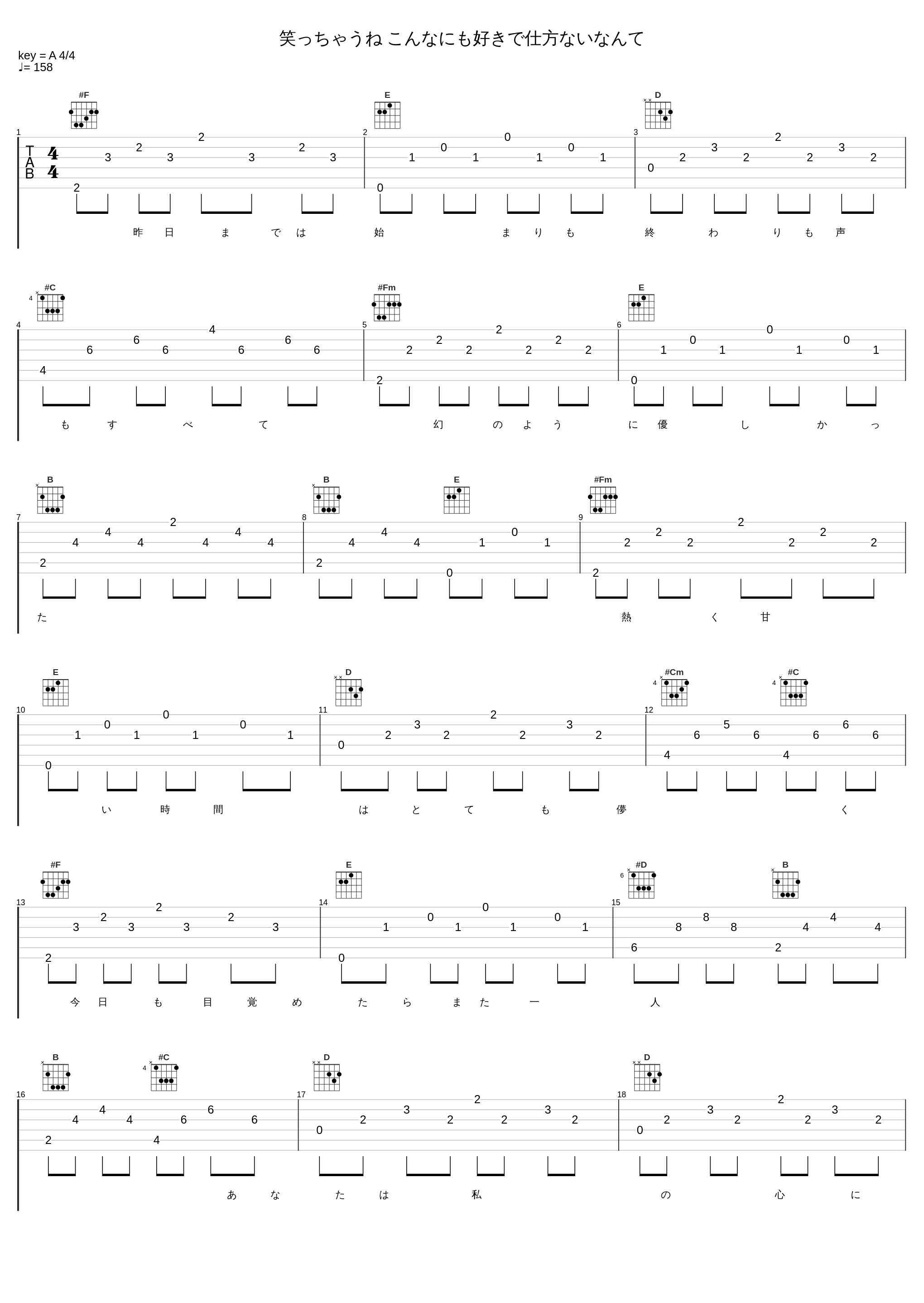 笑っちゃうね こんなにも好きで仕方ないなんて_三枝夕夏 IN db_1