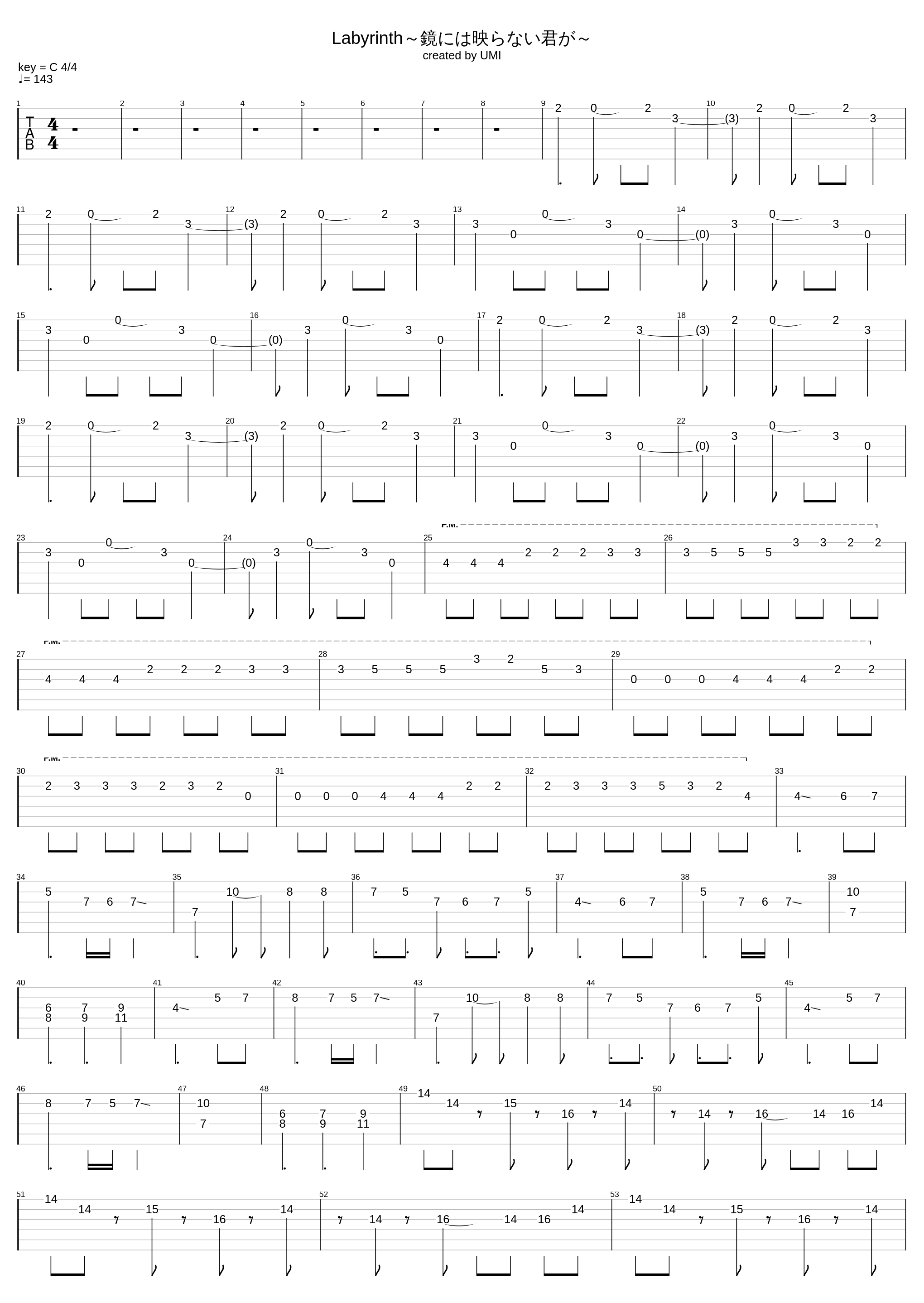 Labyrinth -Kagami Ni Utsuranai Kimi Ga-_Pierrot_1