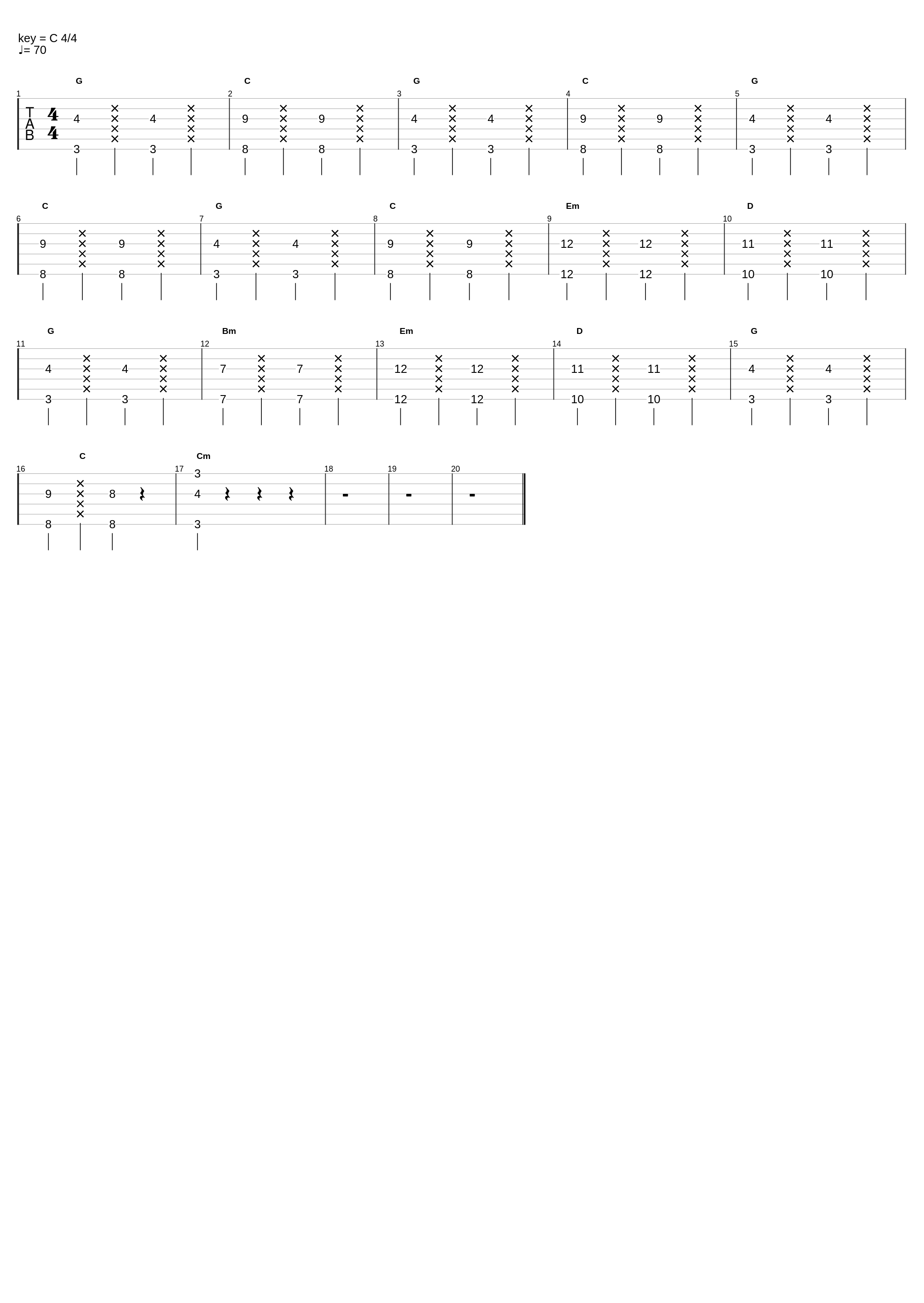 first lofi progression minor and major_Plague & Biff_1
