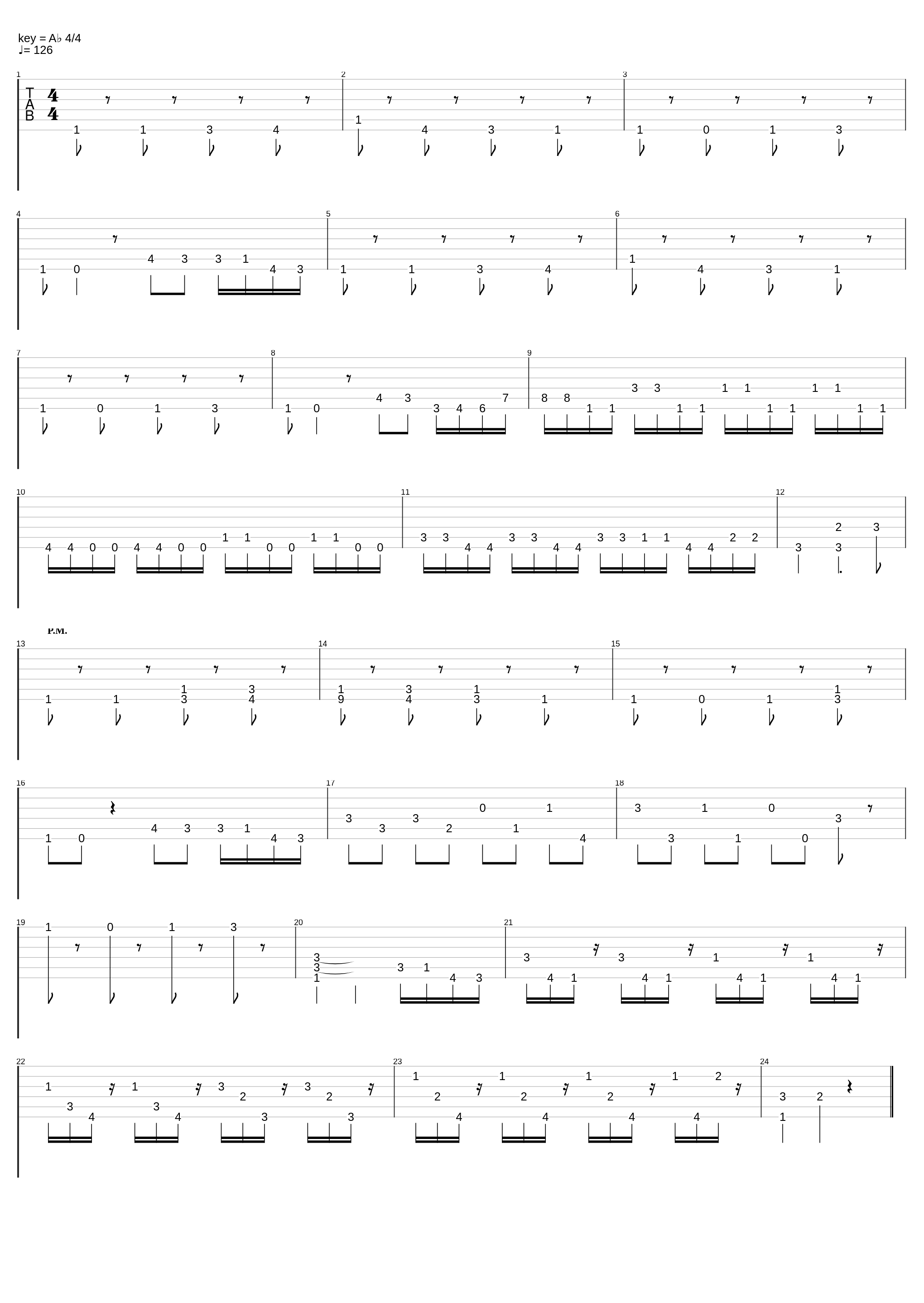 Paint It Black Arpeggios_Wednesday_1