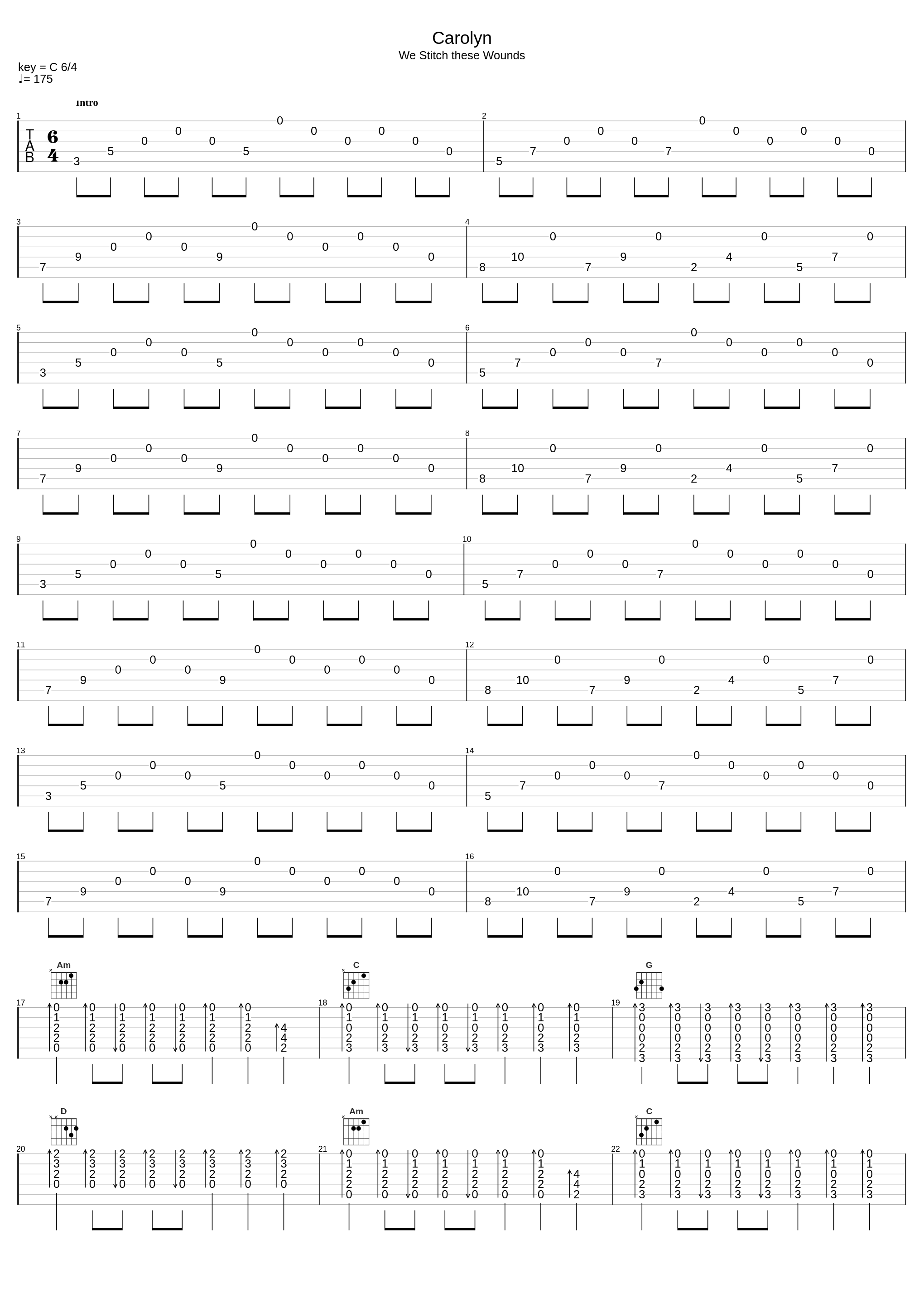 Carolyn (Black Veil Brides Cover)_Doctor Skull_1