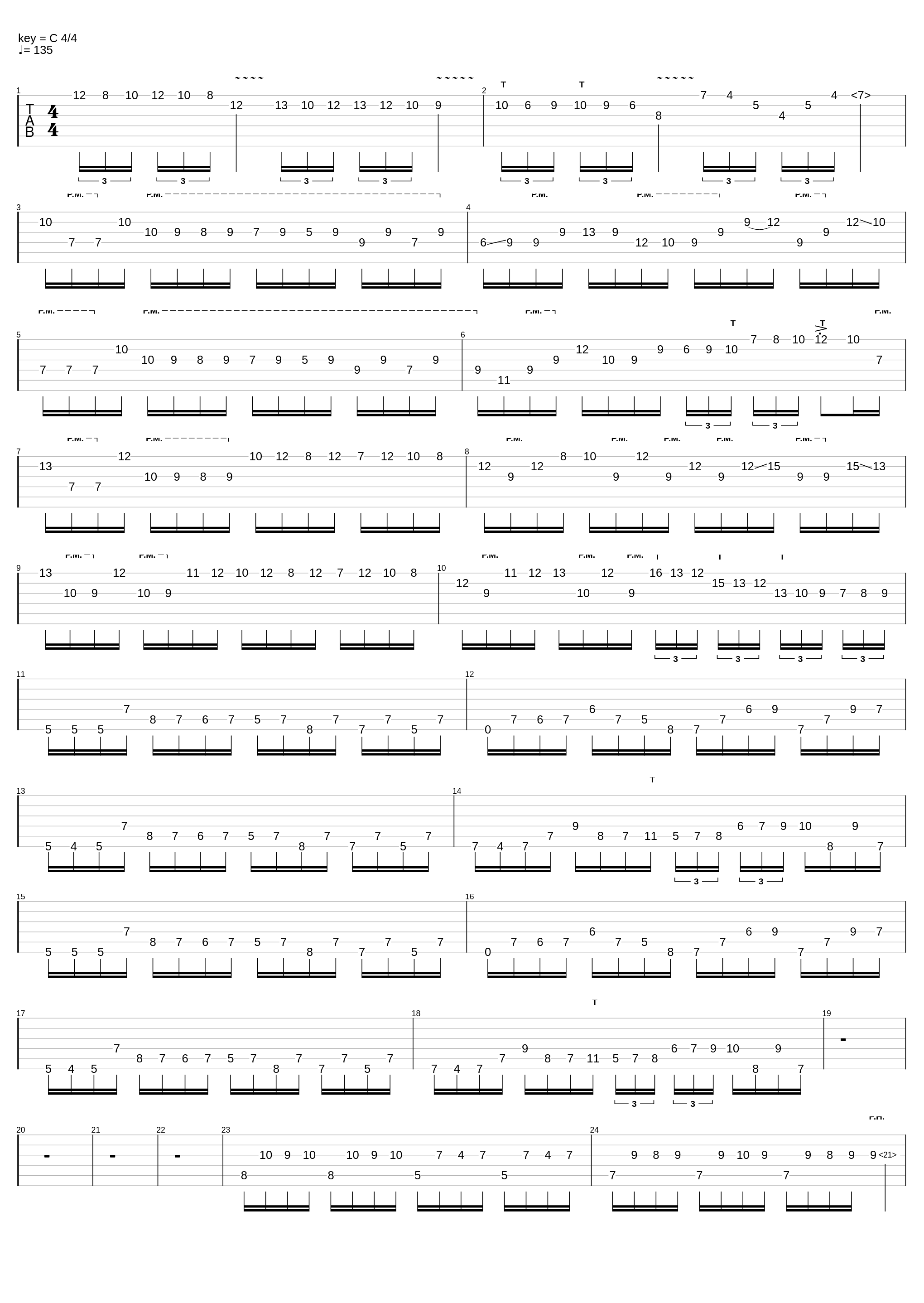 Gloire Éternelle (E standard)_First Fragment_1