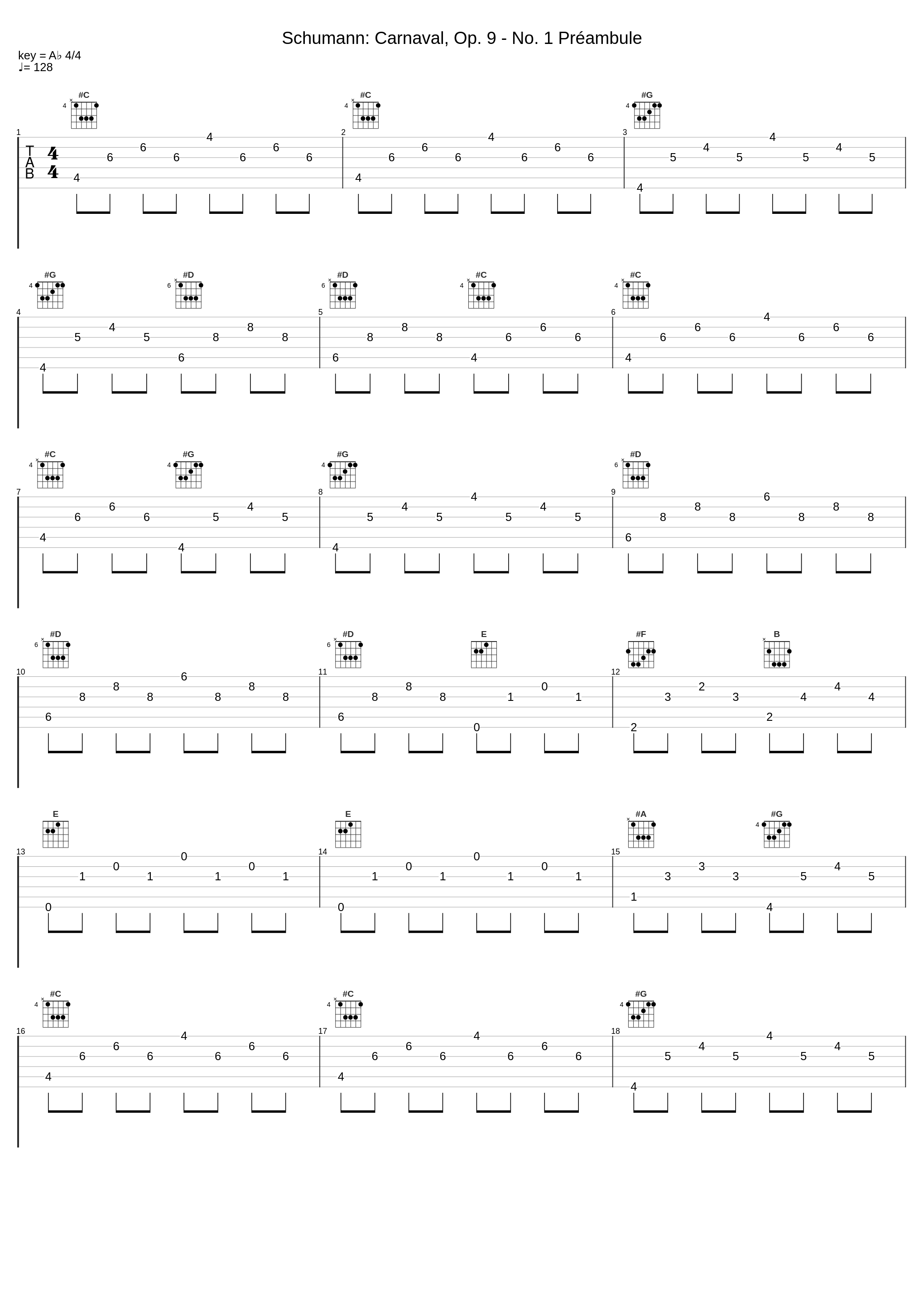 Schumann: Carnaval, Op. 9 - No. 1 Préambule_Wilhelm Kempff_1