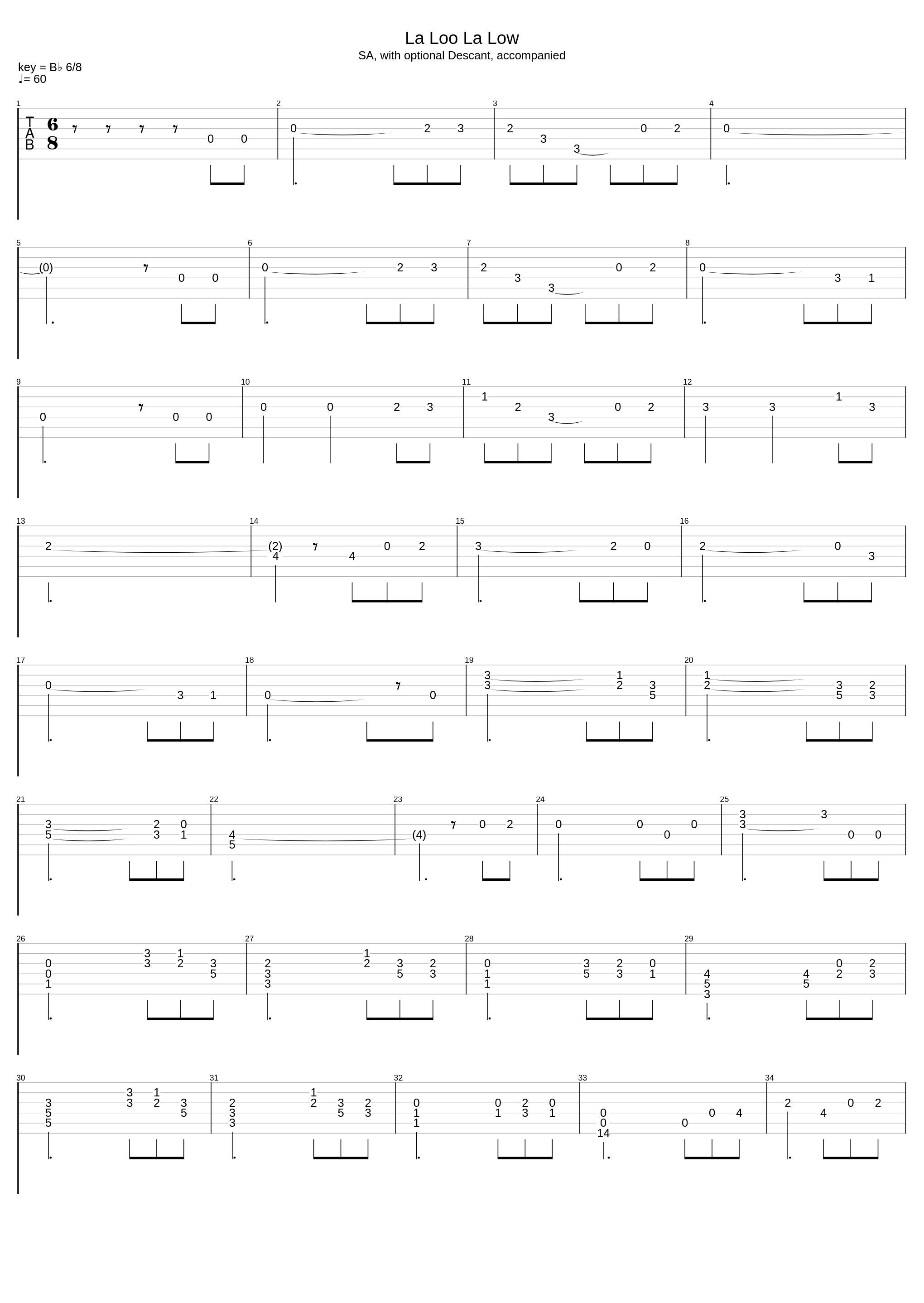 Sandra Howard_La Loo La Low_1