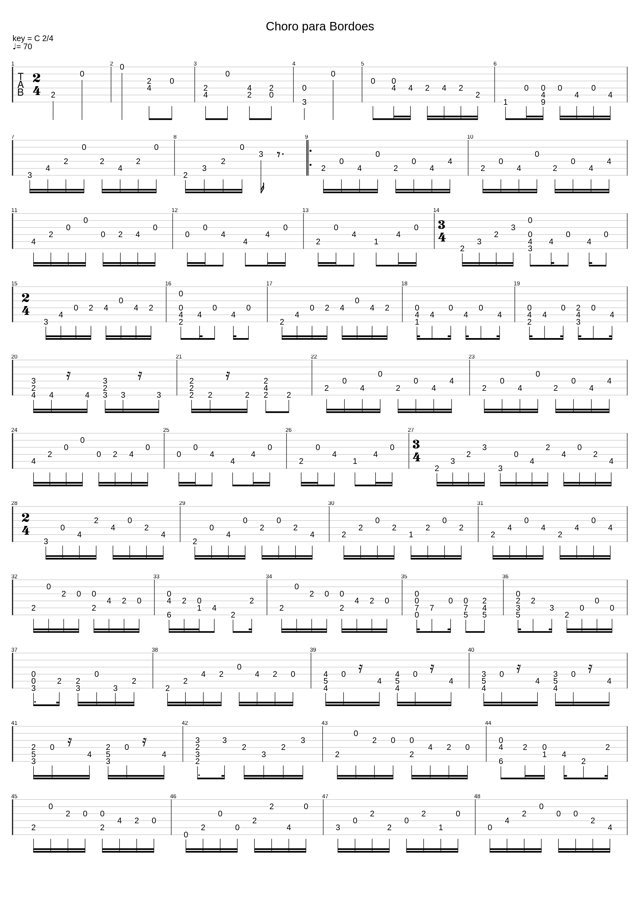 Choro Para Bordoes_Paulinho Nogueira_1