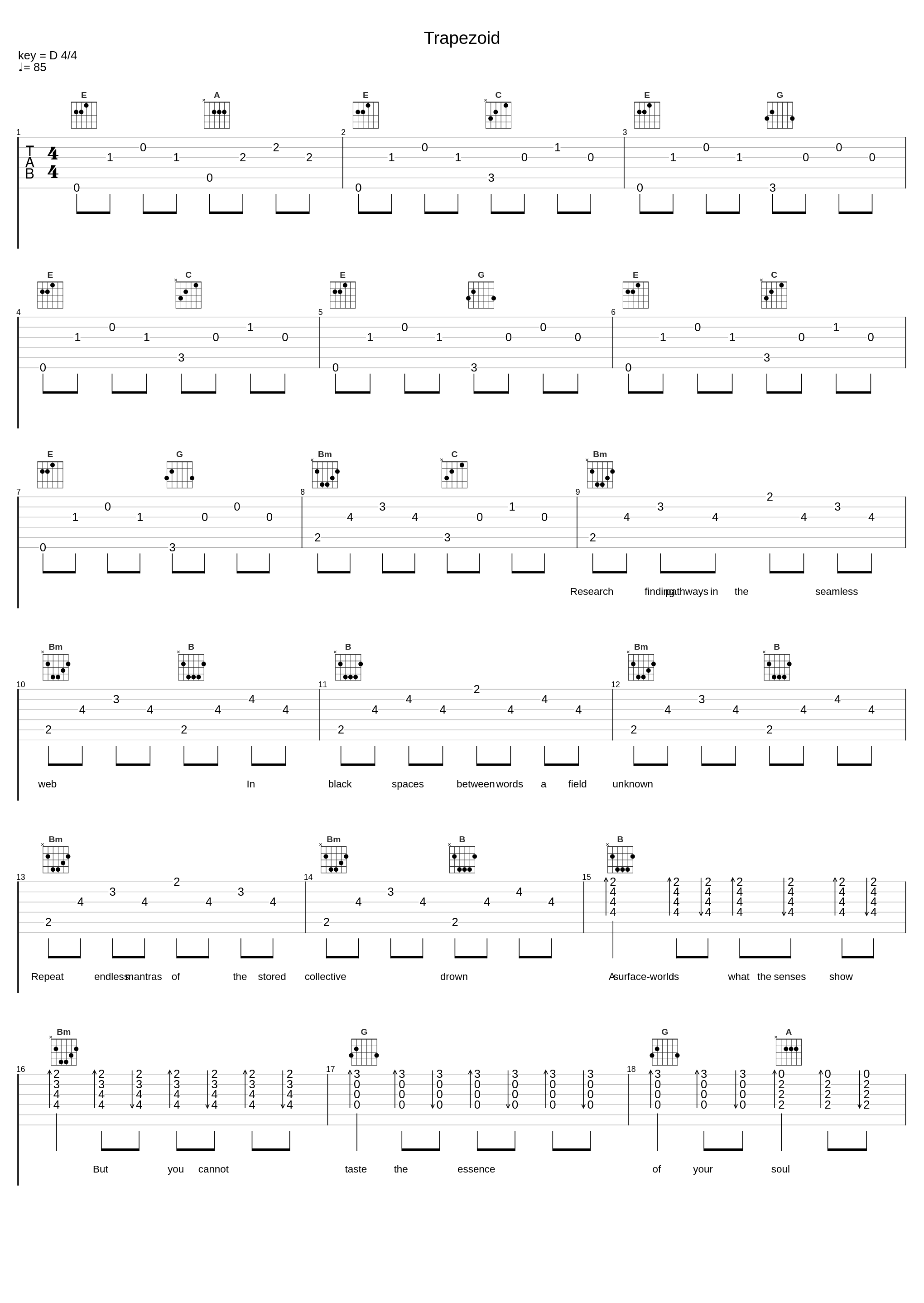 Trapezoid_Scar Symmetry_1