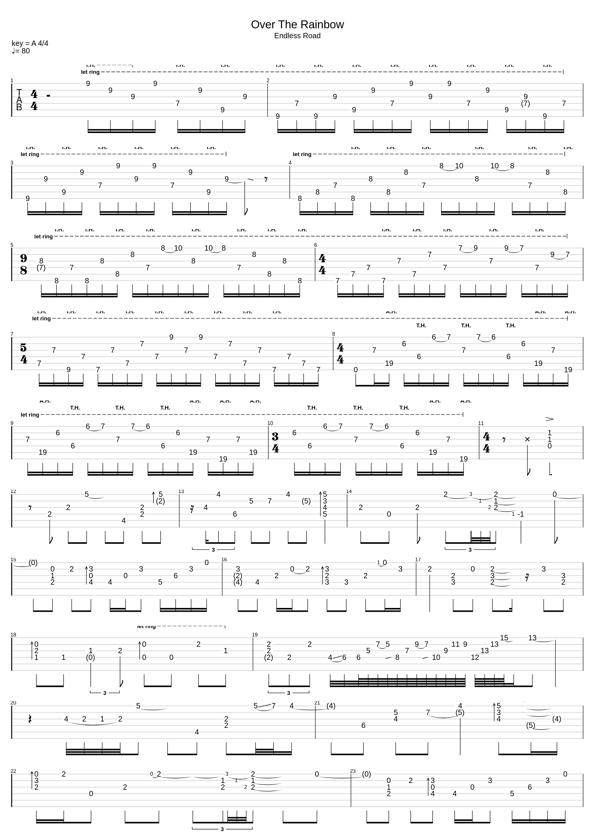 Somewhere Over the Rainbow_Tommy Emmanuel_1