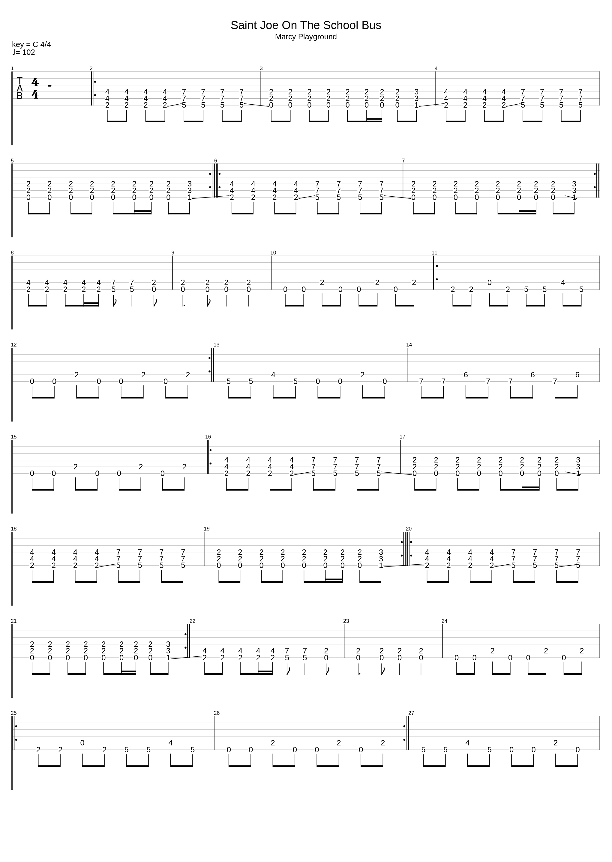 Saint Joe On The School Bus_Marcy Playground_1