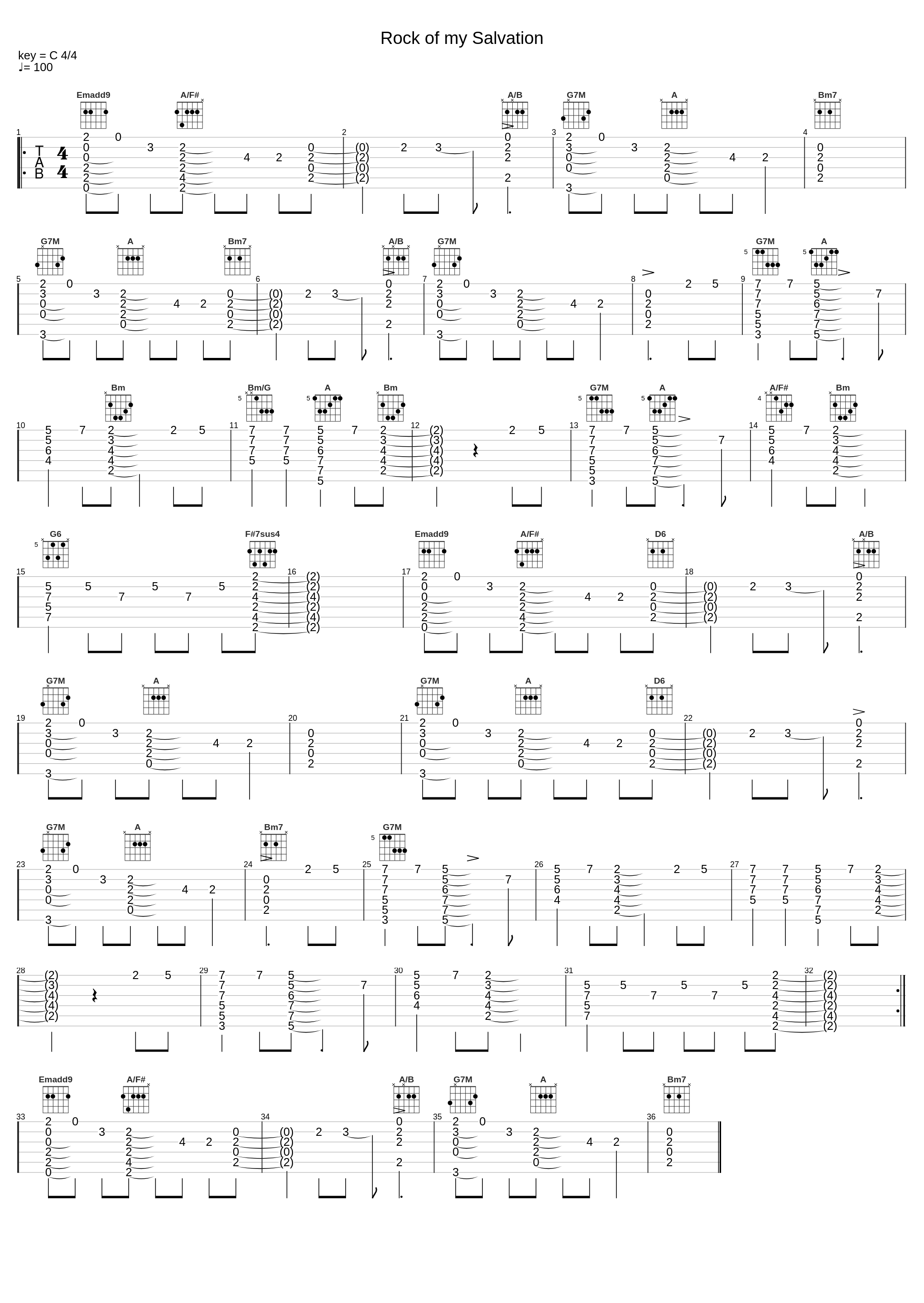 Rock Of My Salvation_Worship_1