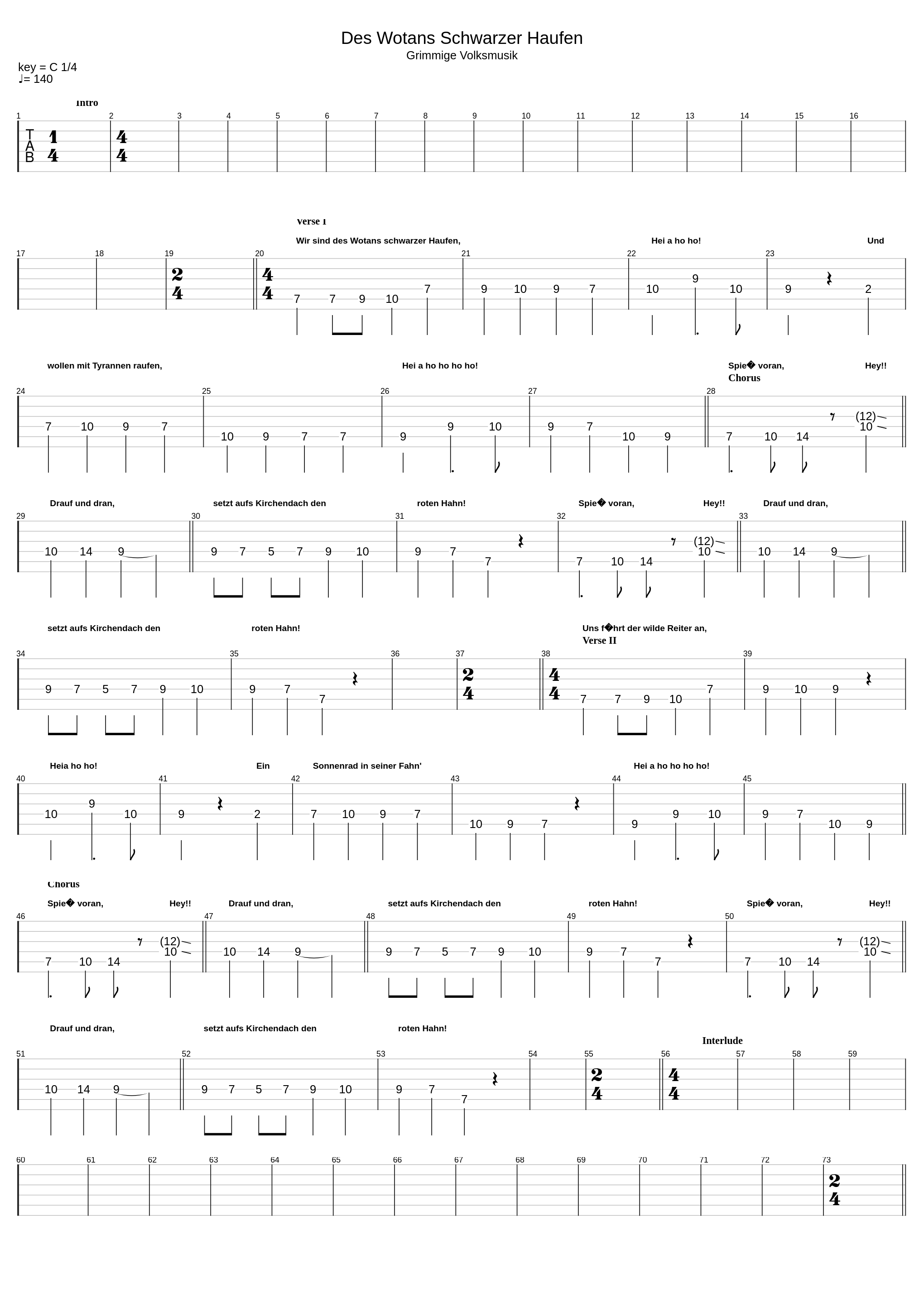 Des Wotans Schwarzer Haufen_Absurd_1