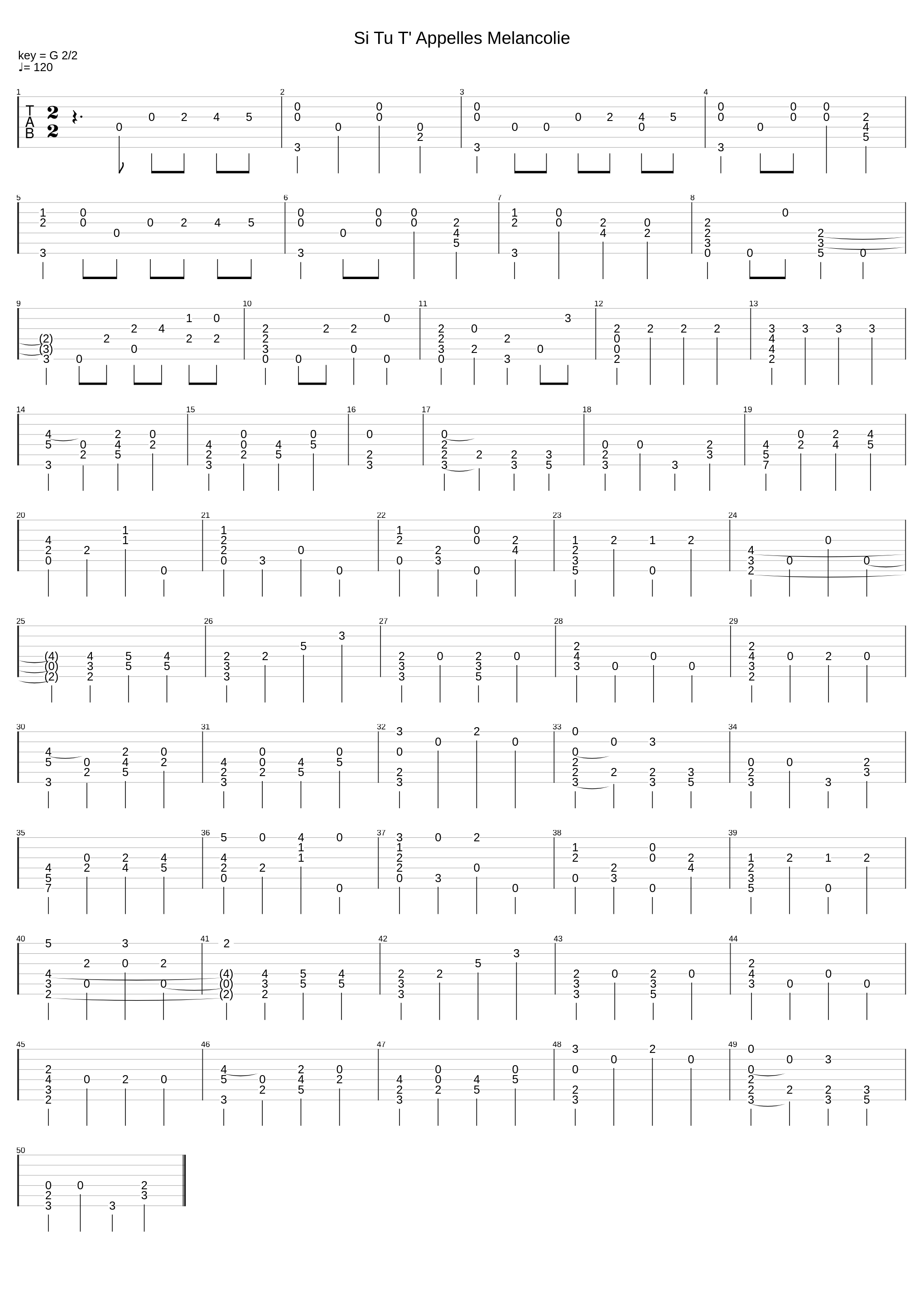 Si Tu T Appelles Melancolie_Joe Dassin_1