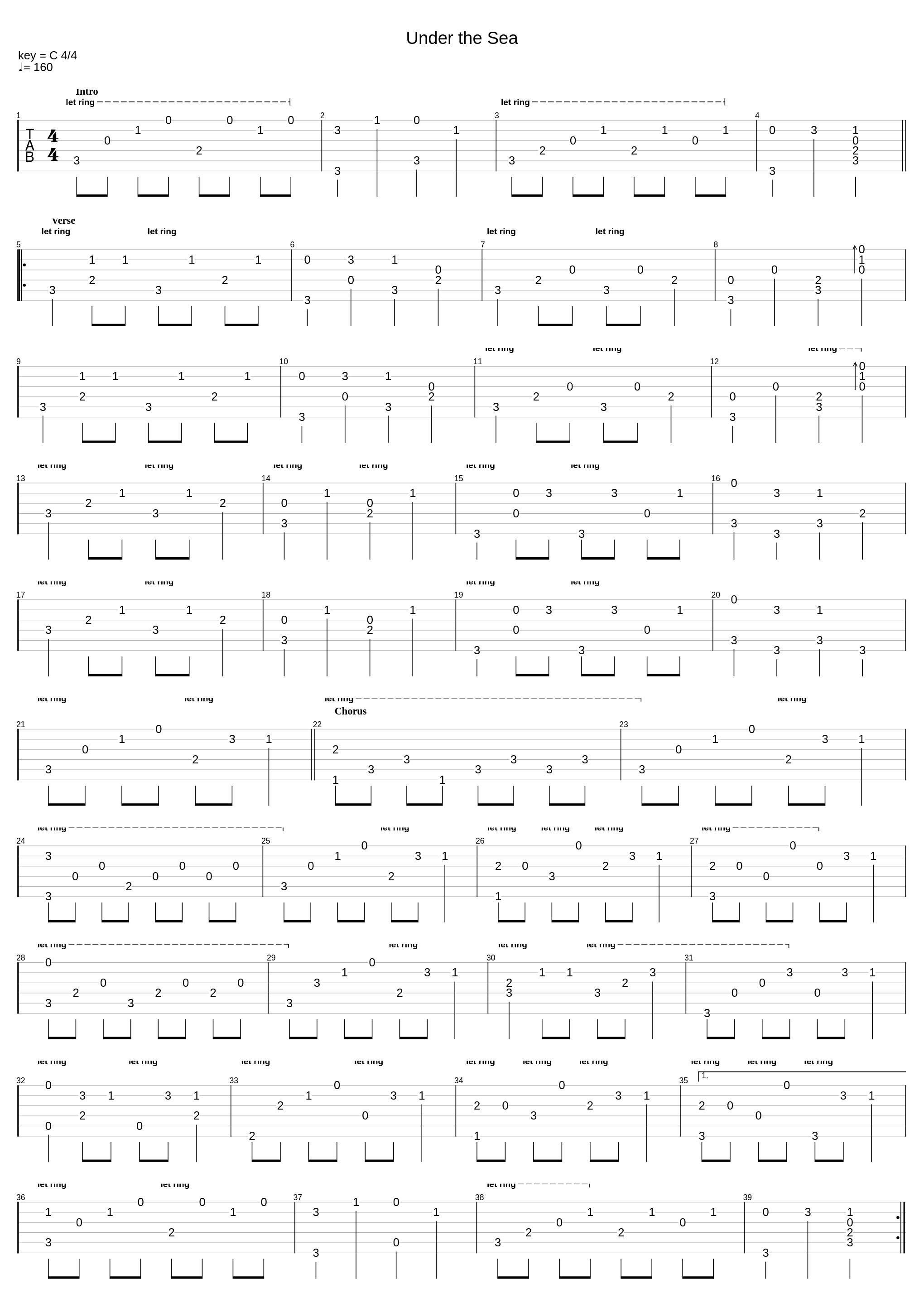 Under The Sea_The Little Mermaid_1