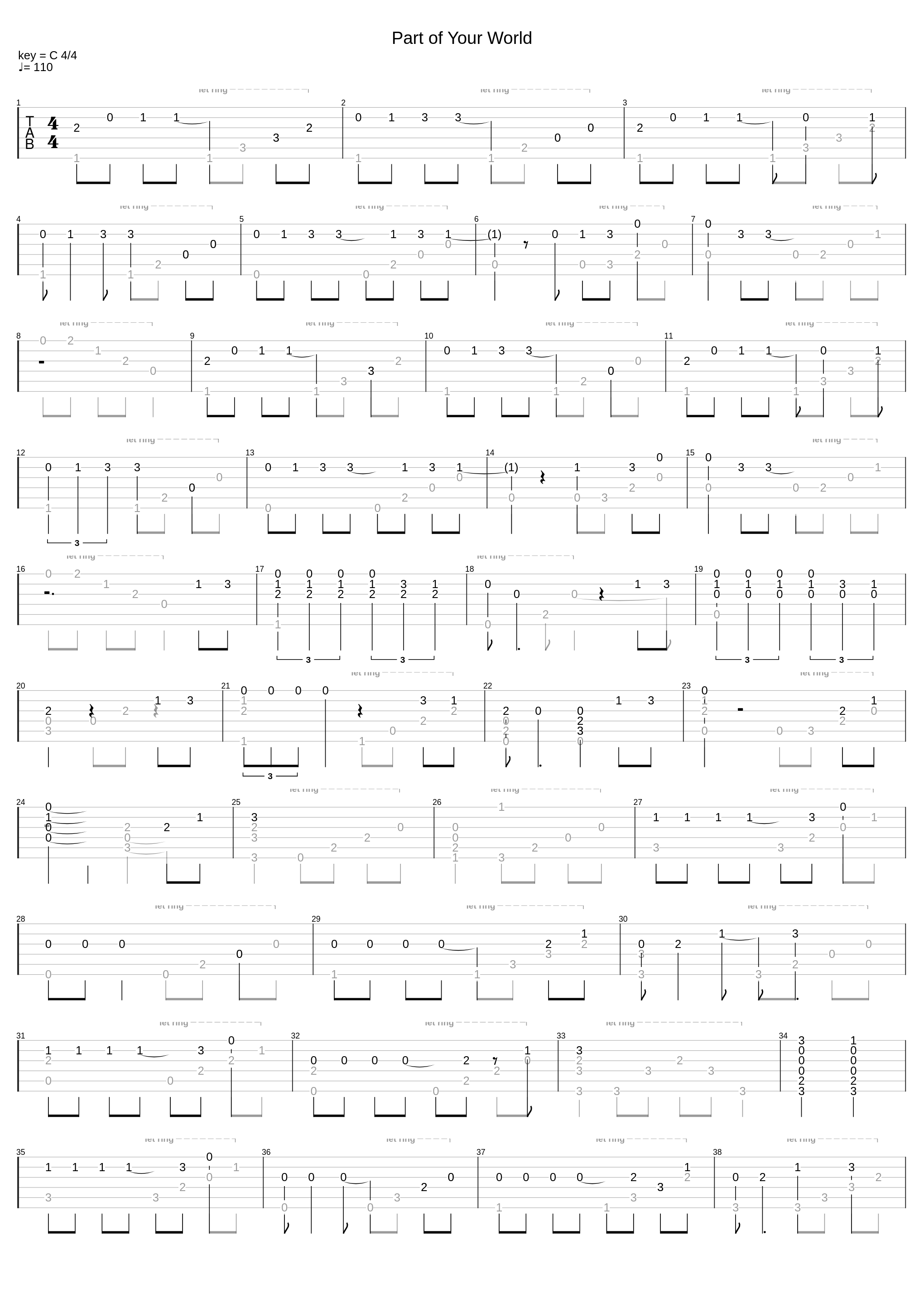 Part Of Your World_The Little Mermaid_1