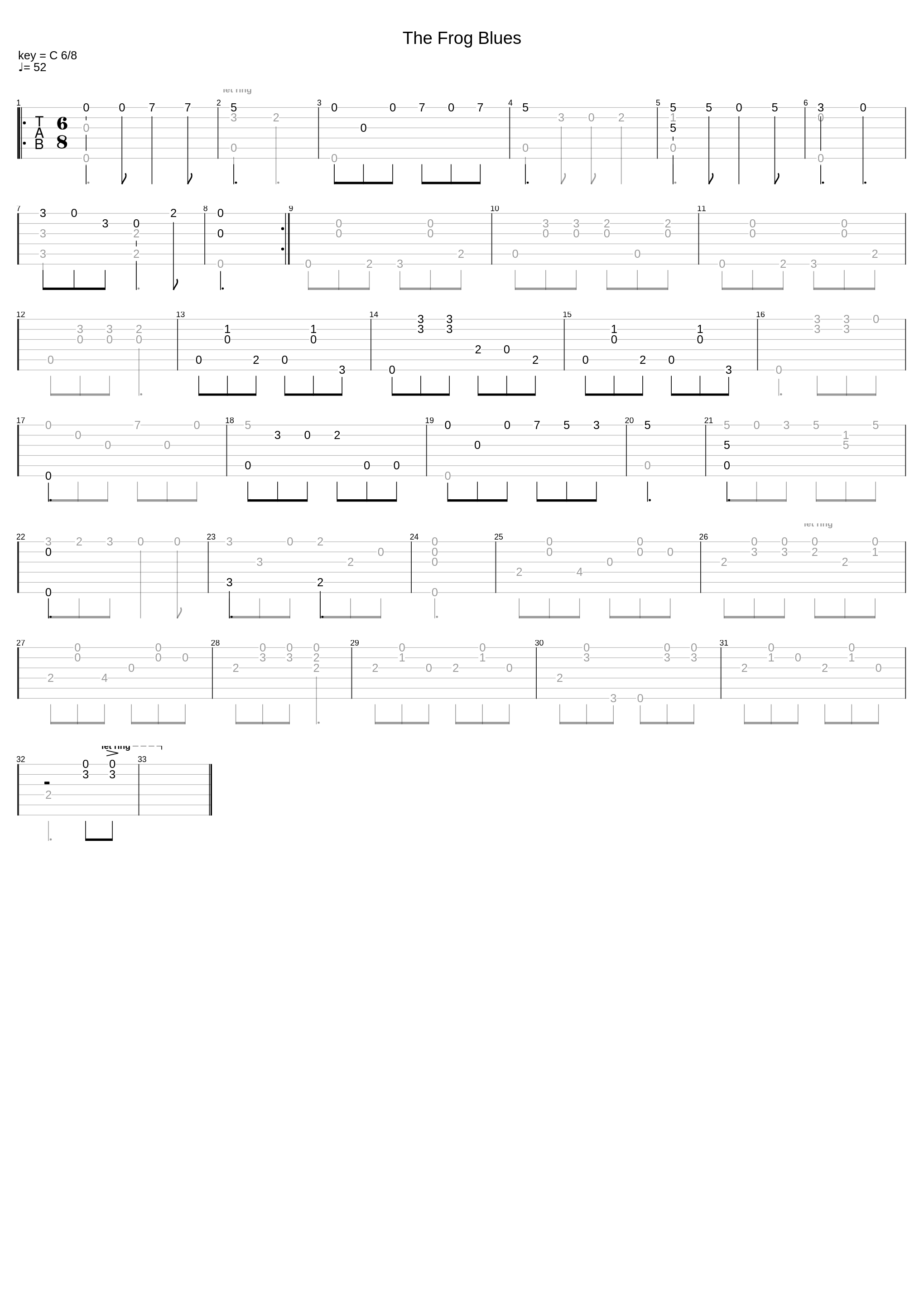 The Frog Blues_Claude Gagnon_1