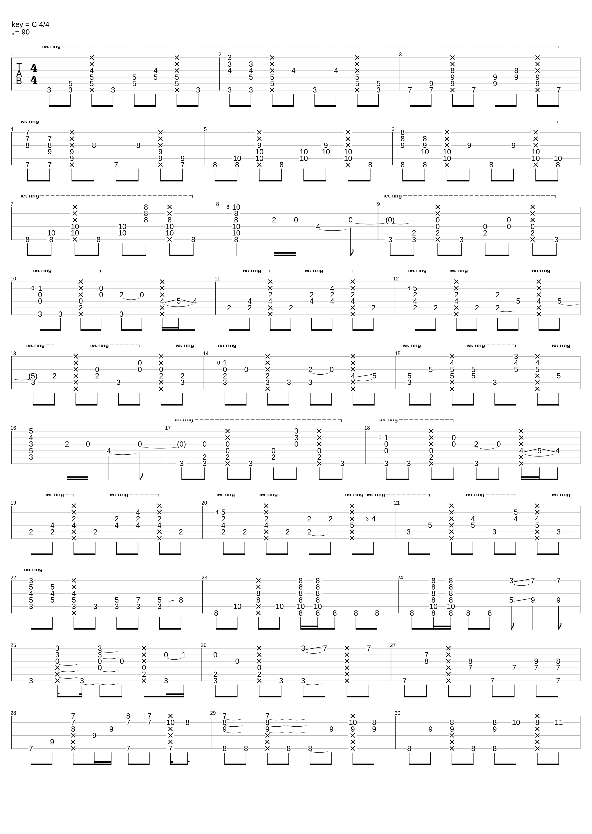 Creep Fingerstyle_Radiohead_1