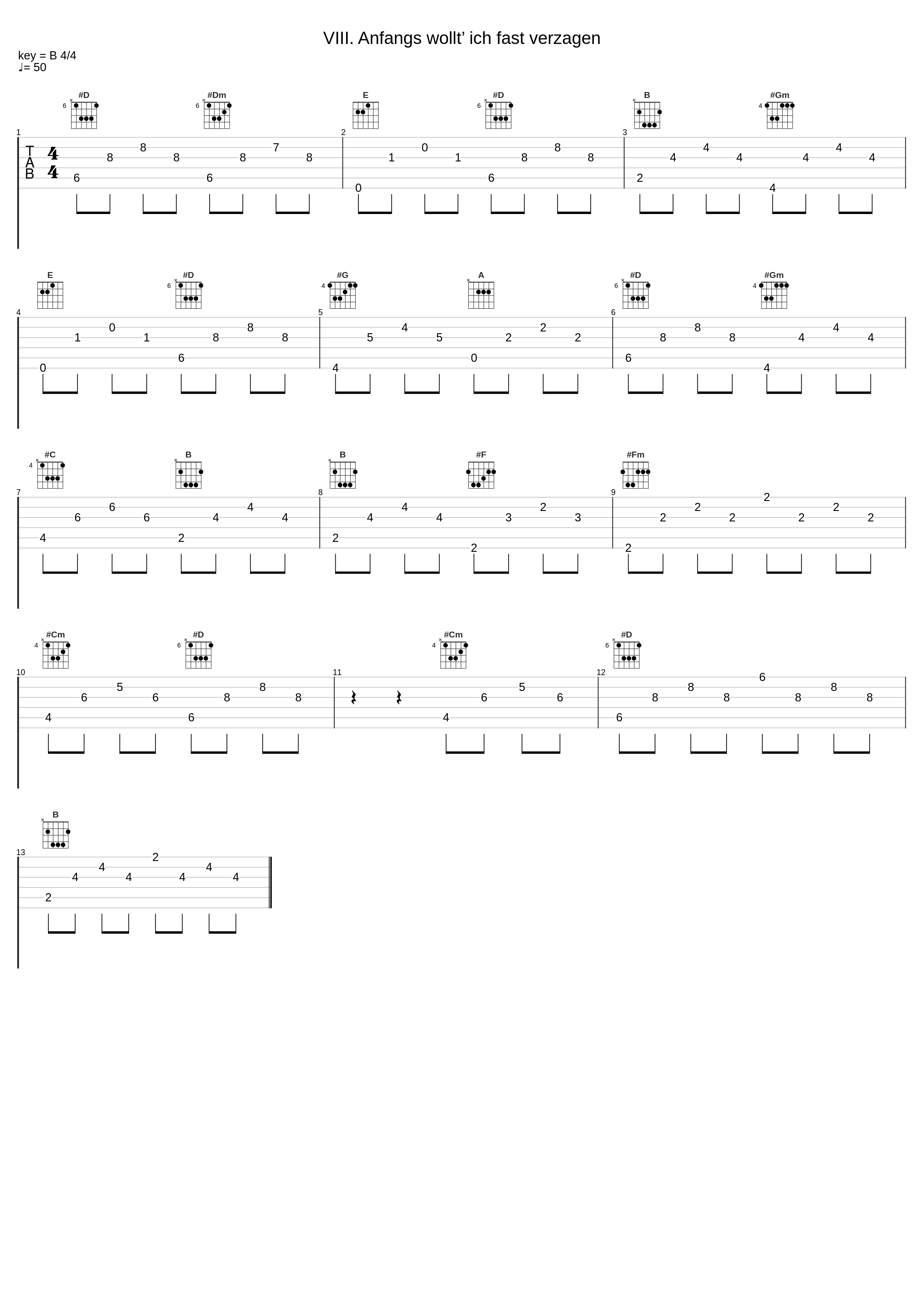 VIII. Anfangs wollt’ ich fast verzagen_Andri Björn Róbertsson,Ástríður Alda Sigurðardóttir,Robert Schumann,Heinrich Heine_1