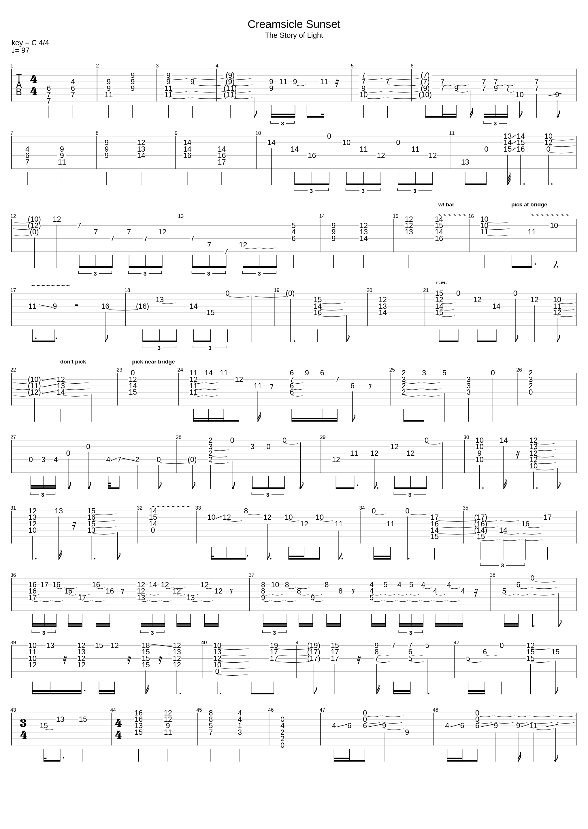 Creamsicle Sunset_Steve Vai_1