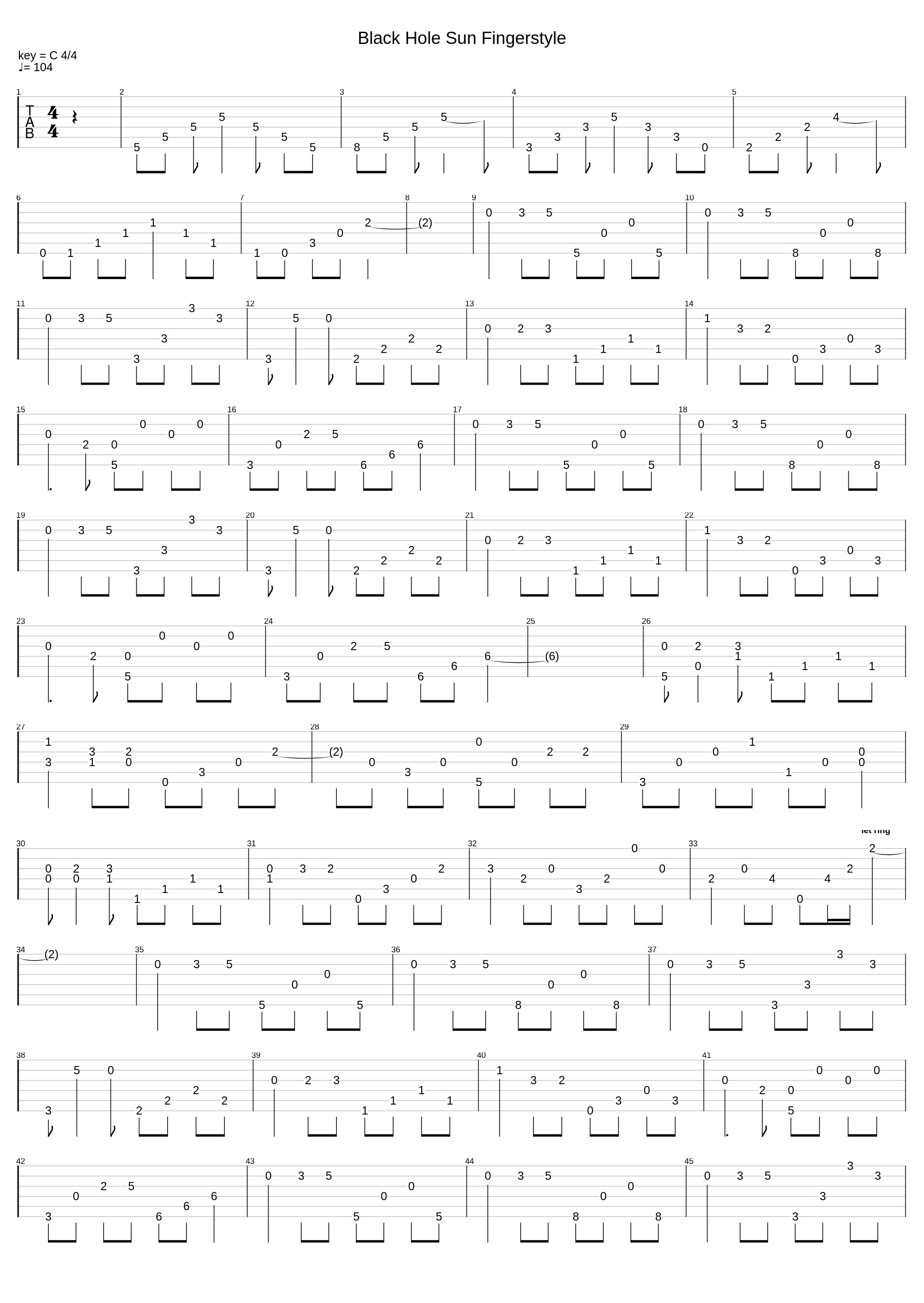 Black hole sun_Soundgarden (Mach Mehr Fingestyle))_1
