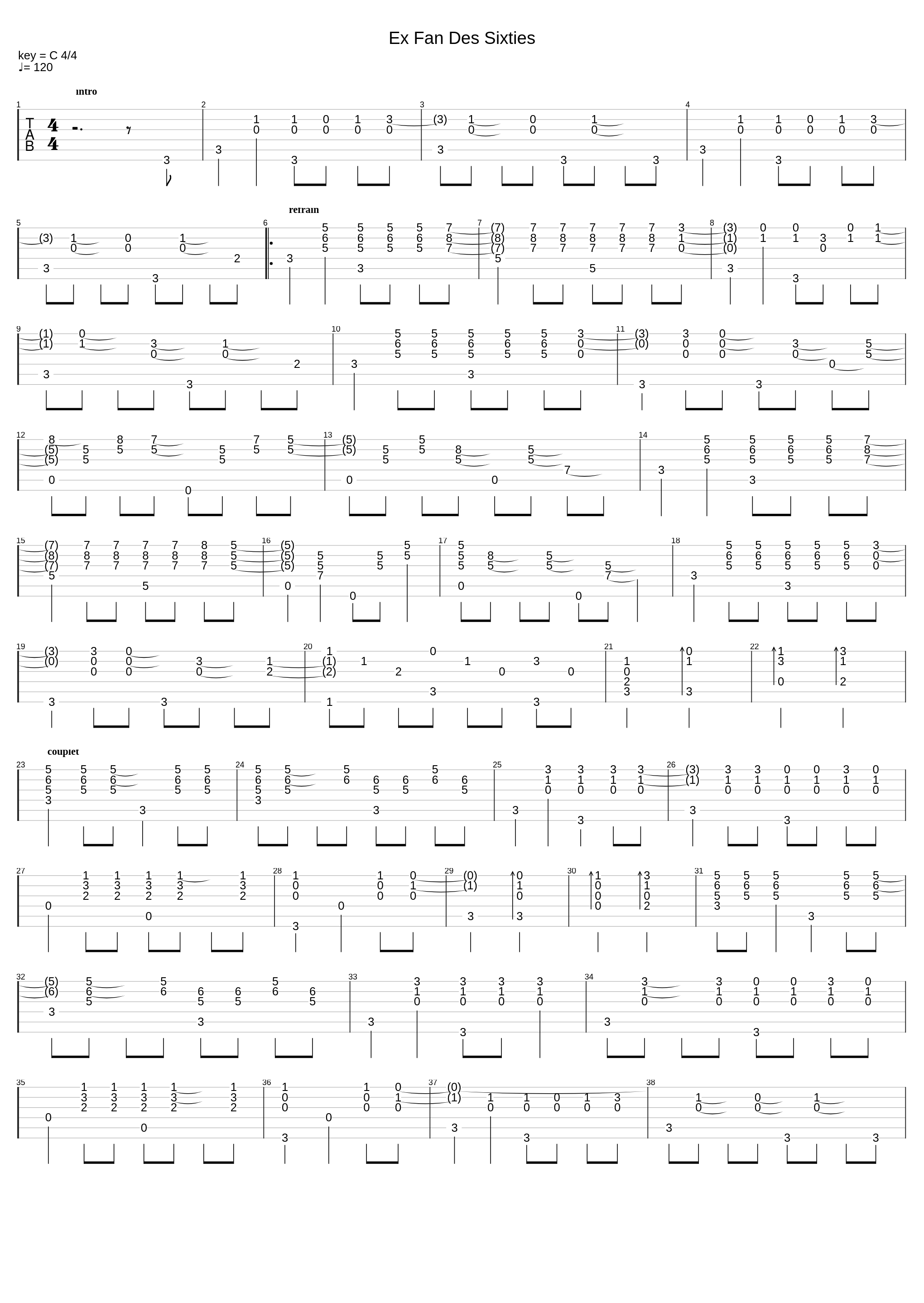 Ex Fan Des Sixties_Serge Gainsbourg_1