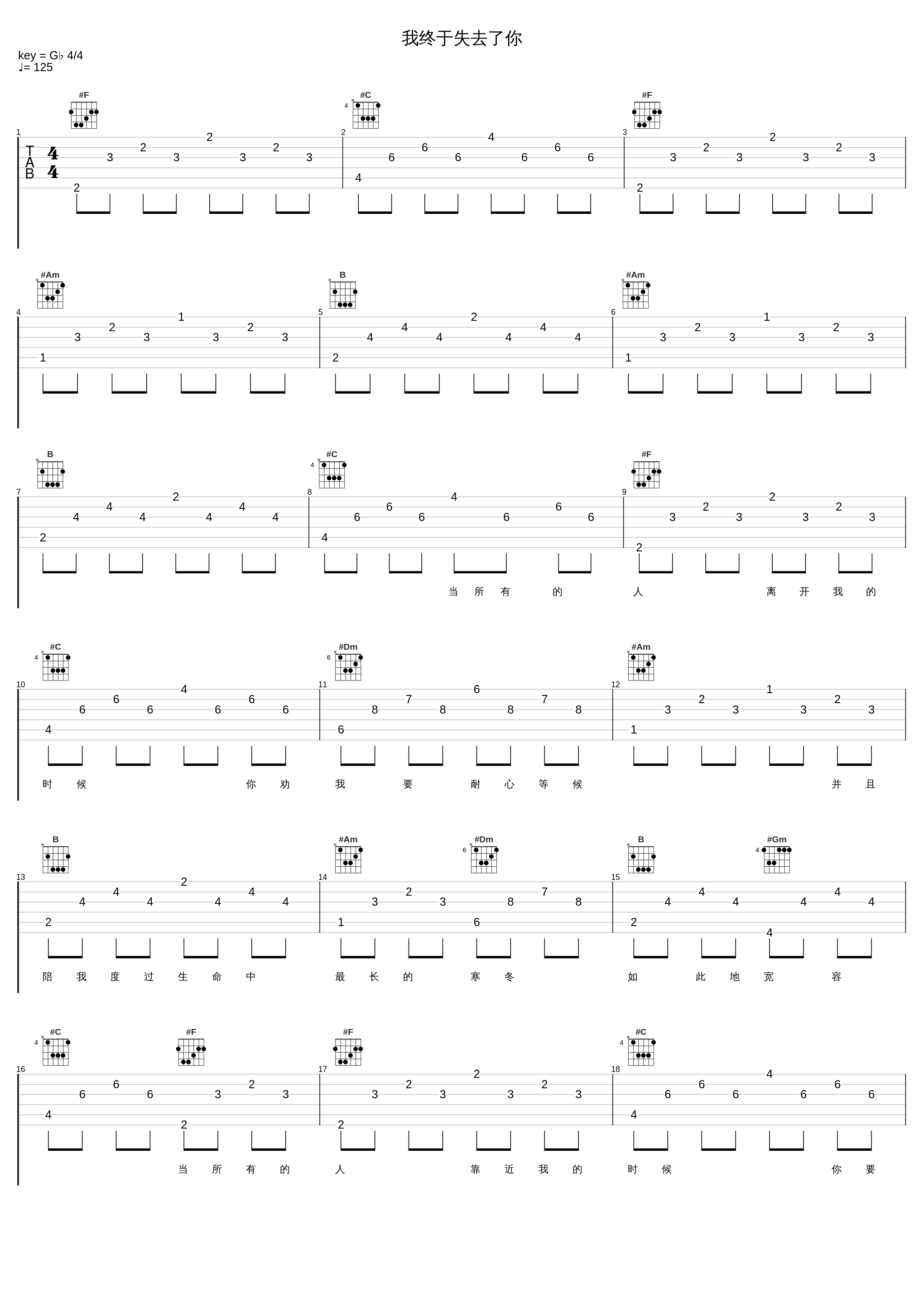 我终于失去了你_许飞_1