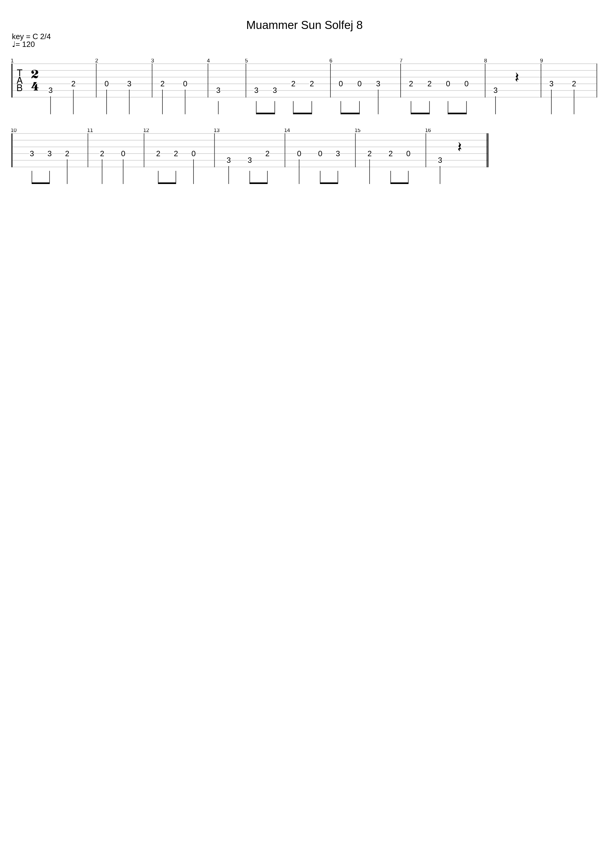 Solfej 8/1_Muammer Sun_1