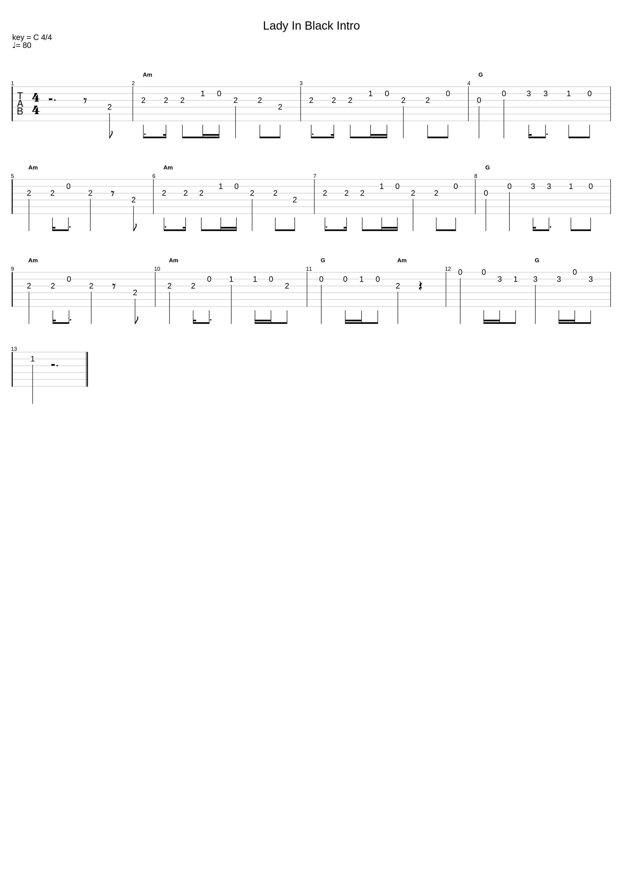 Lady In Black Intro_Uriah Heep_1
