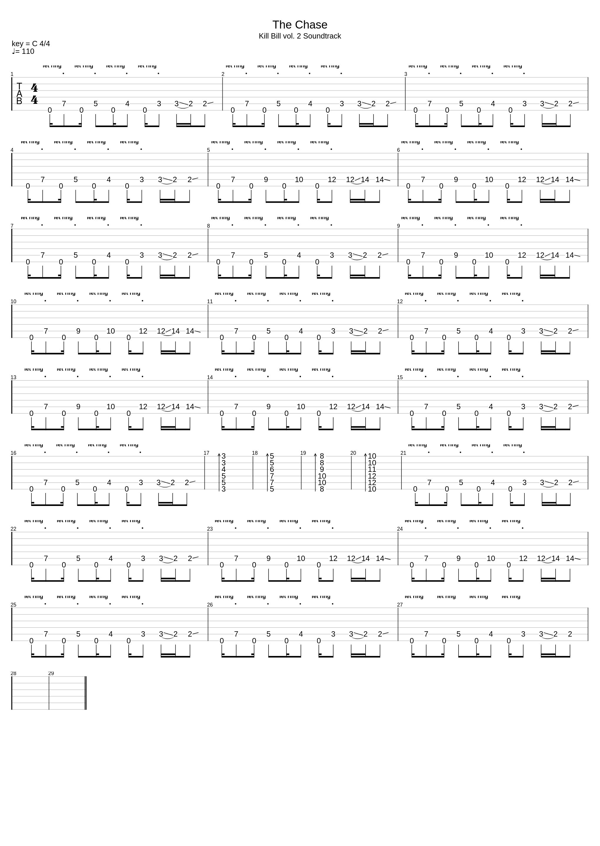 Kill Bill 2 - The Chase_Misc. Soundtrack_1