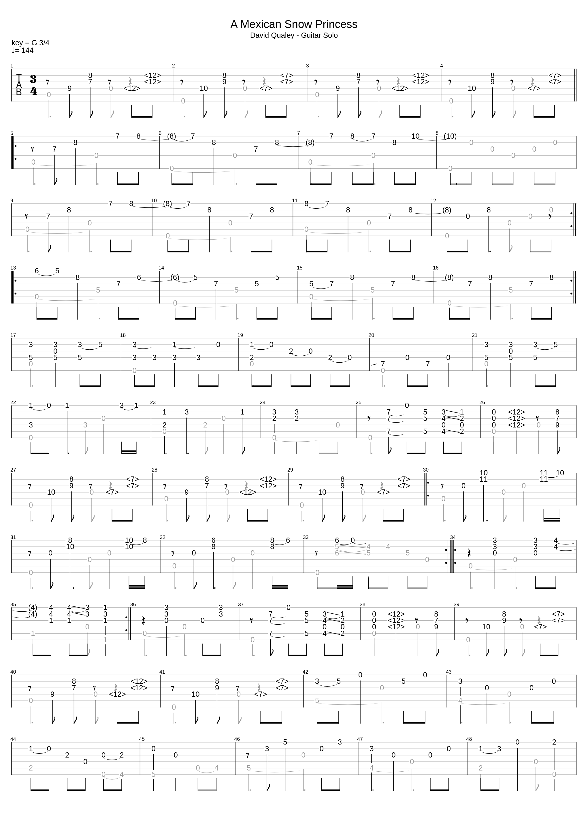 A Mexican Snow Princess_David Qualey_1