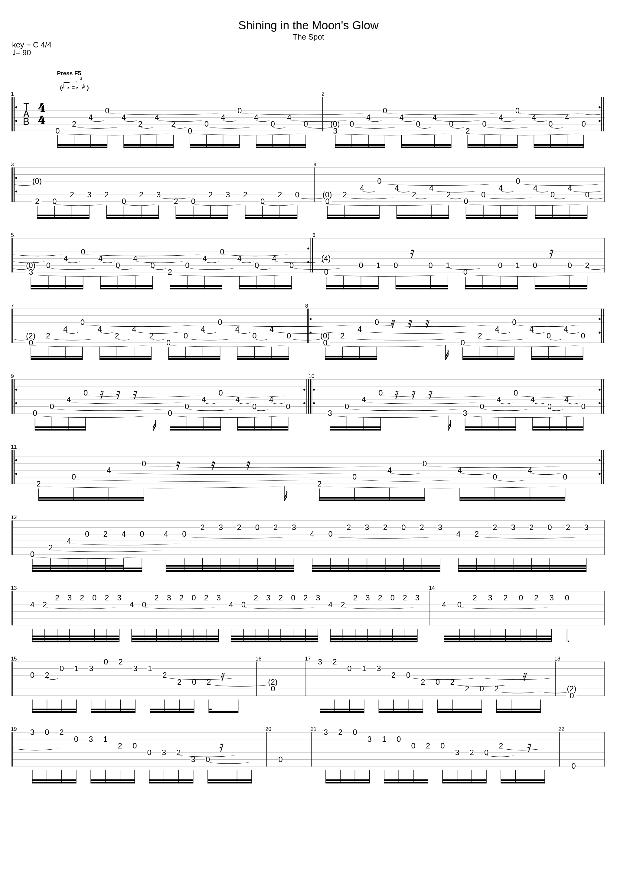 Shining In The Moon's Glow_The Spot_1