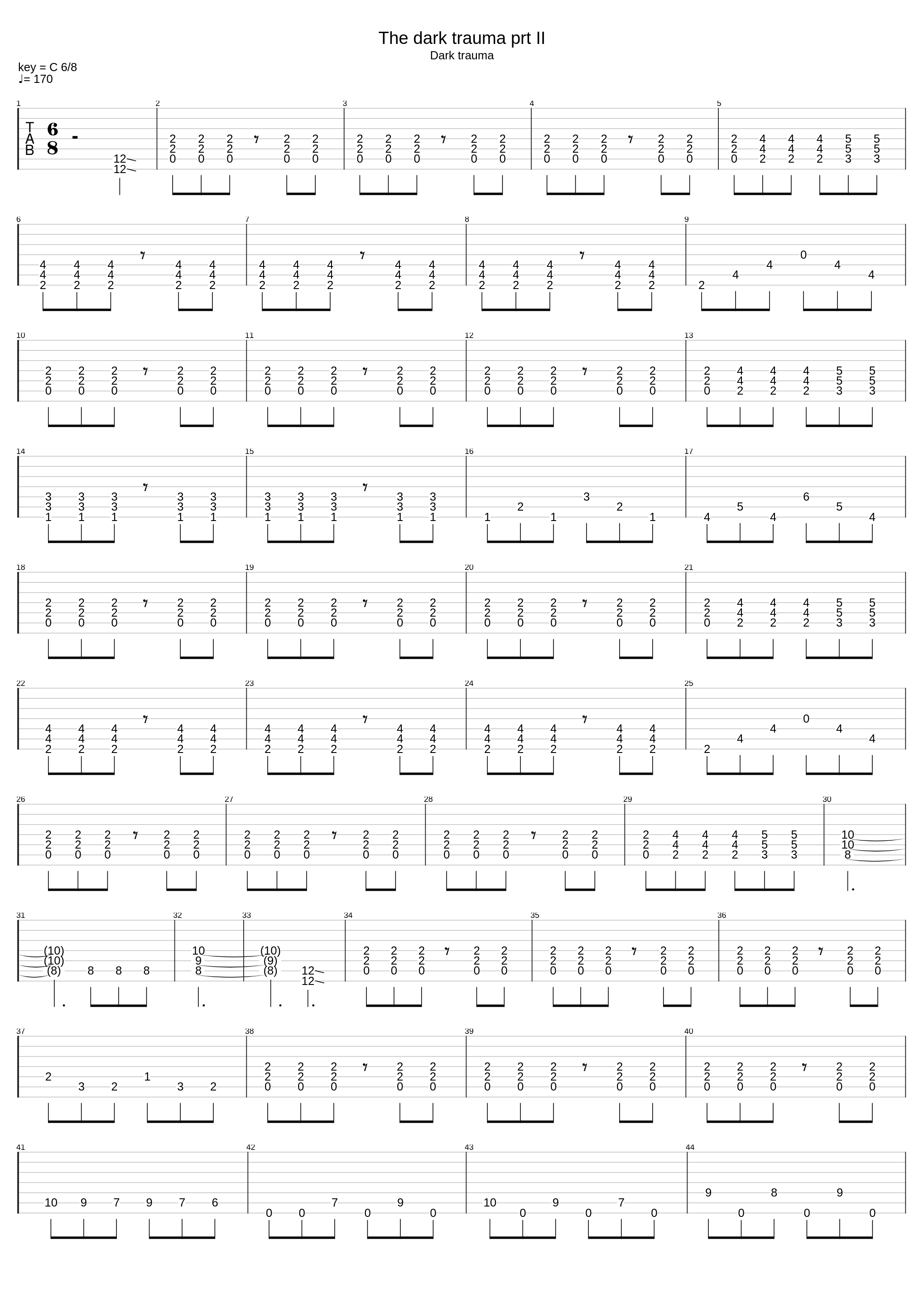 Dark Trauma Part 1_Hatred_1