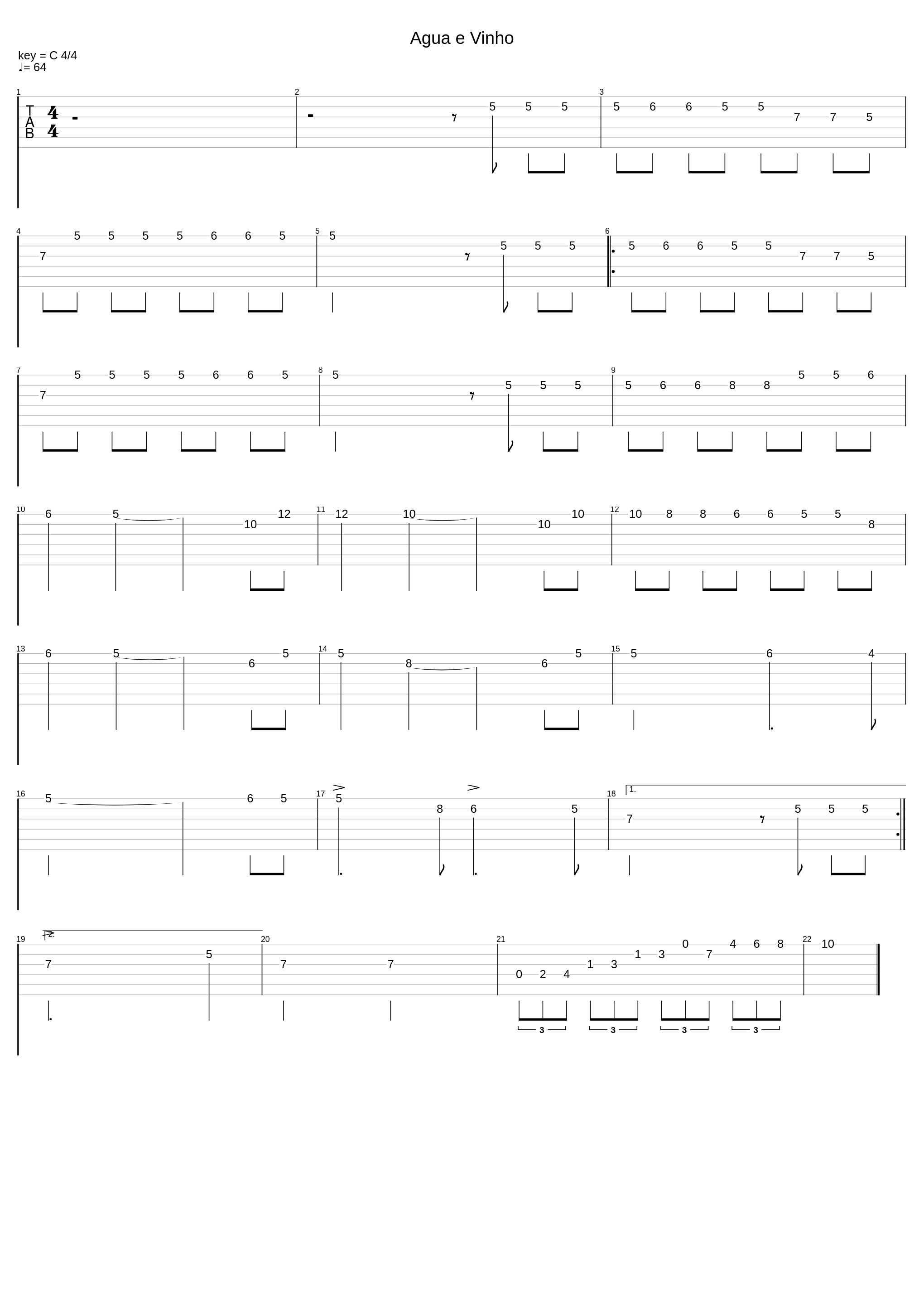 Agua E Vinho_Egberto Gismonti_1