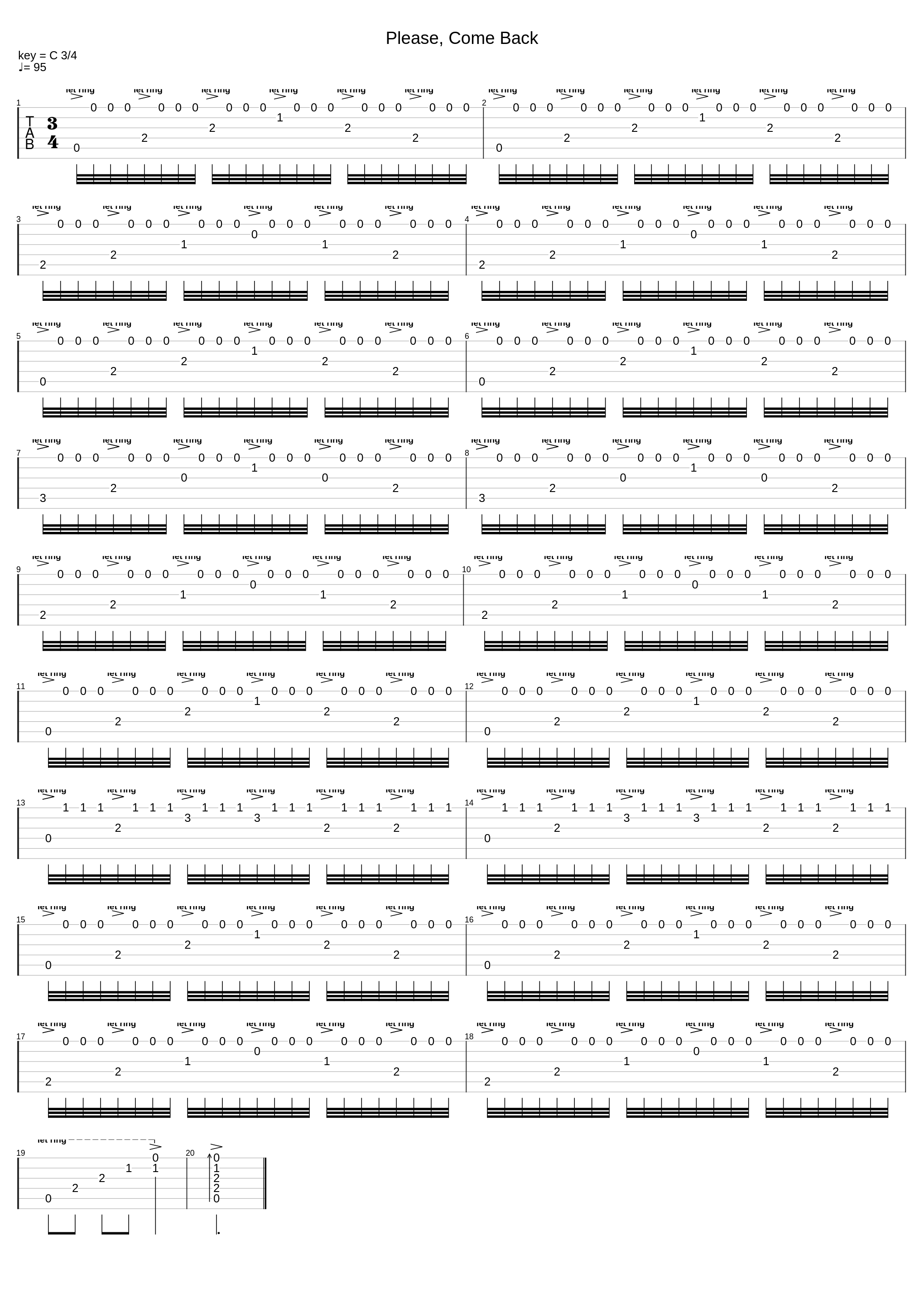 Please, Come Back_DrGonzo_1