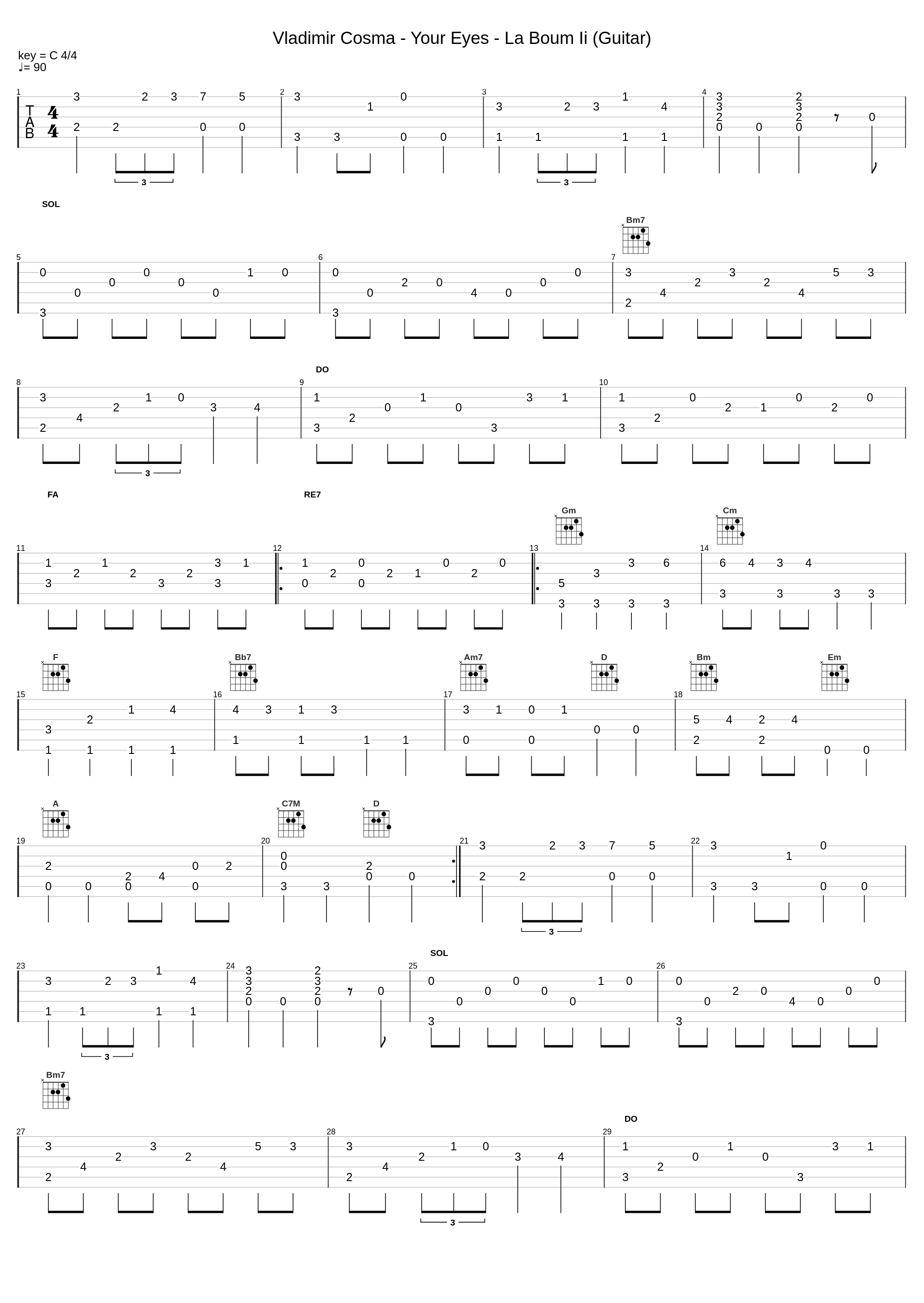 Your Eyes - La Boum Ii_Vladimir Cosma_1