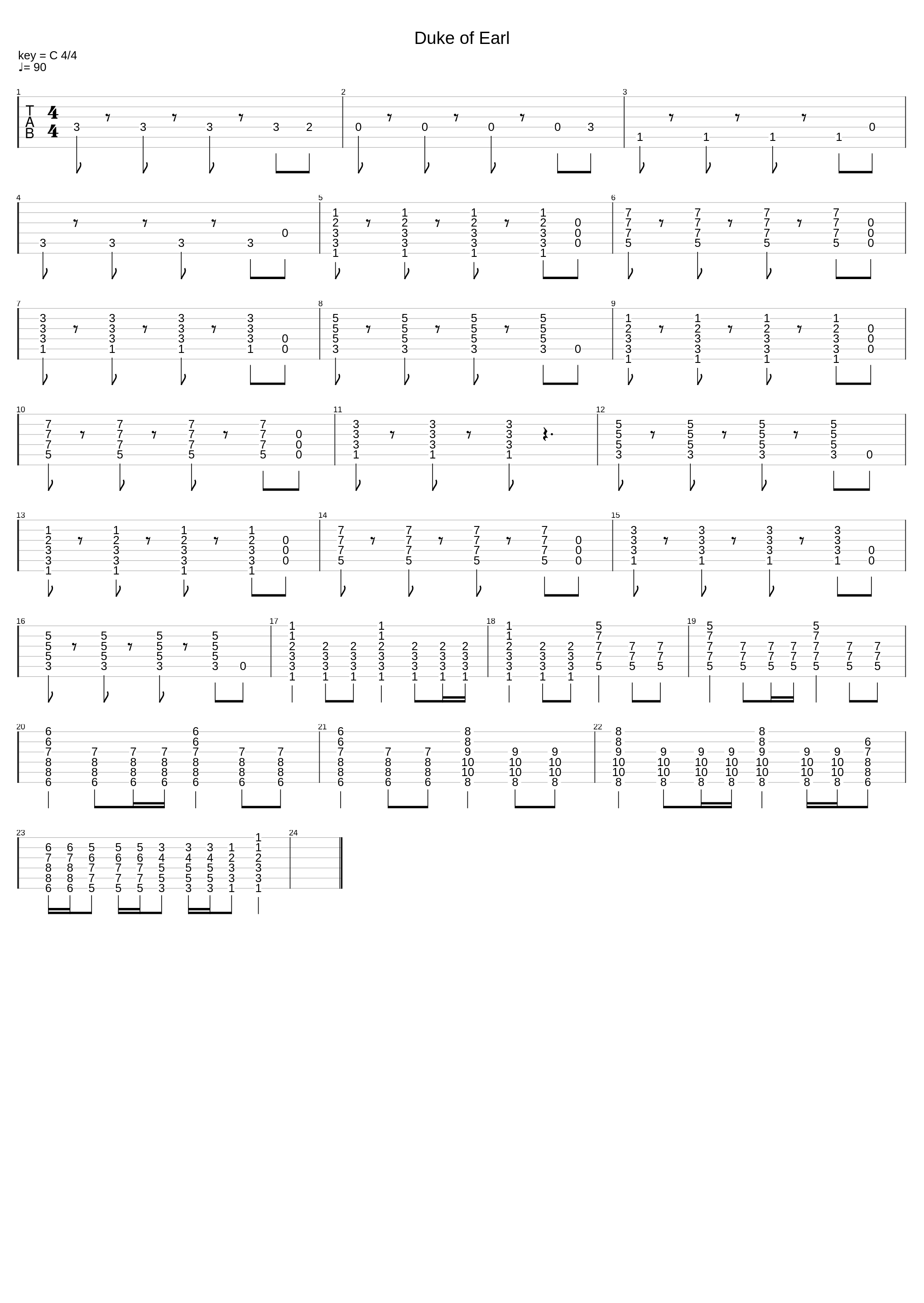 Duke Of Earl_Frank Black_1