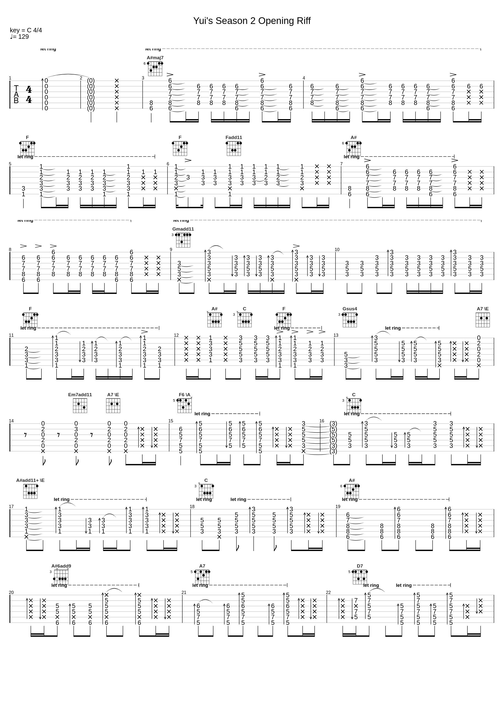 Yui Season 2 Episode 1_K-On!!_1