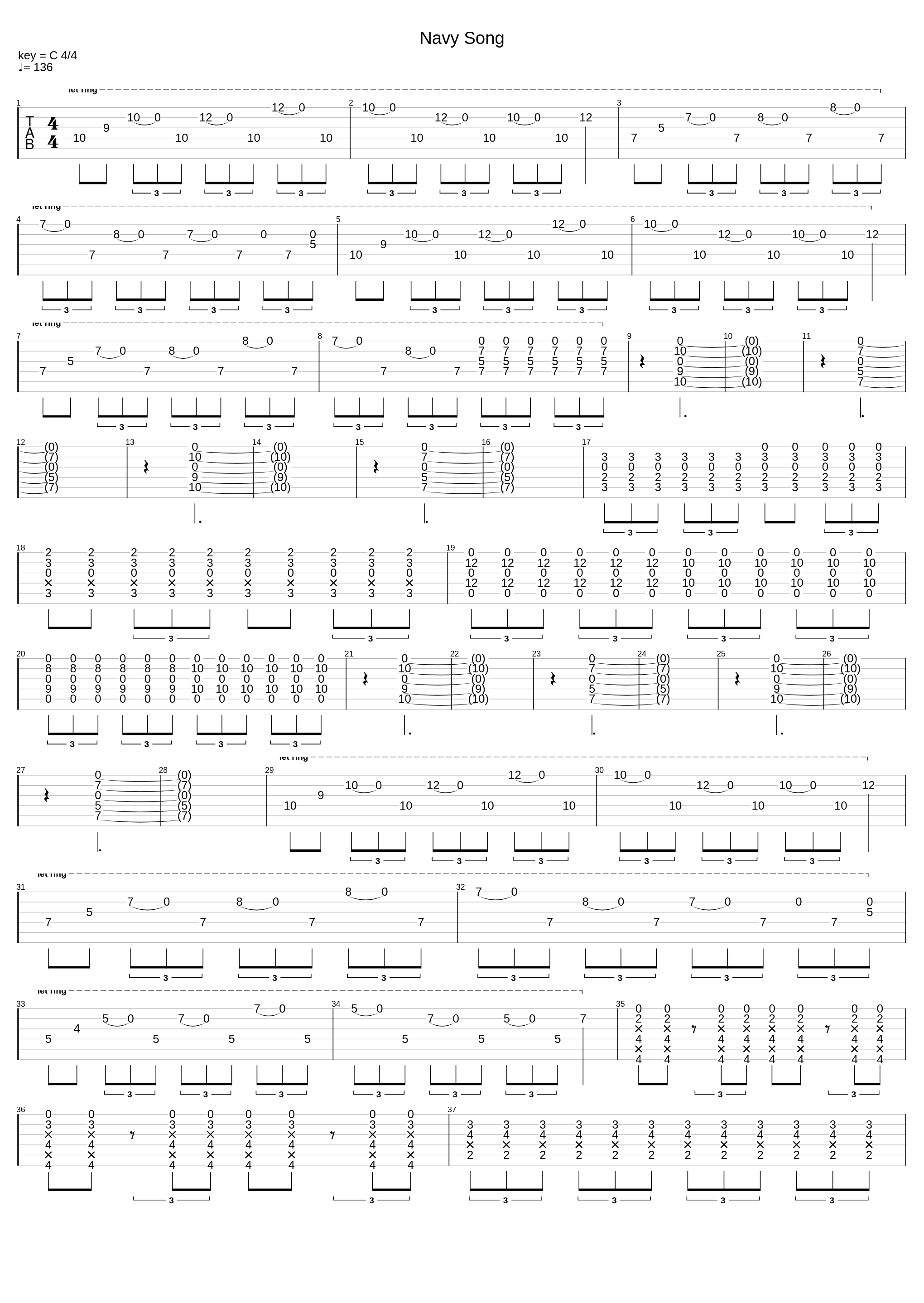 Navy Song_Billy Talent_1