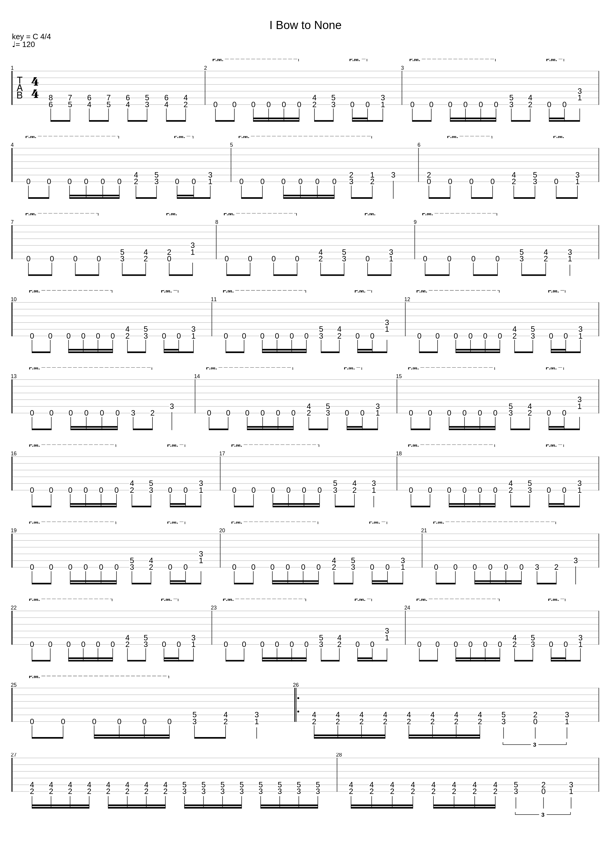 I bow to none_Benediction_1