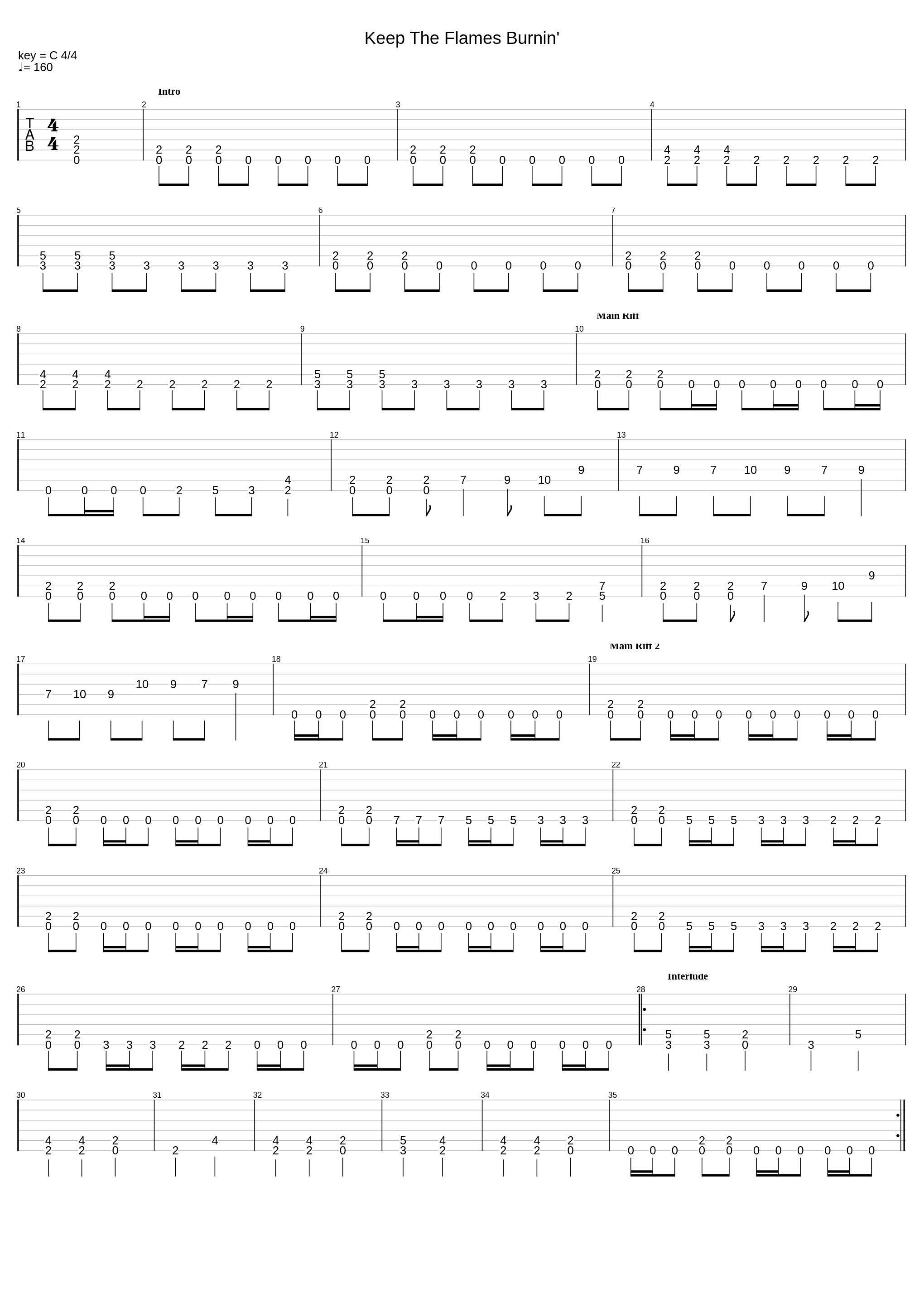 Keep The Flames Burnin'_Kuzen_1