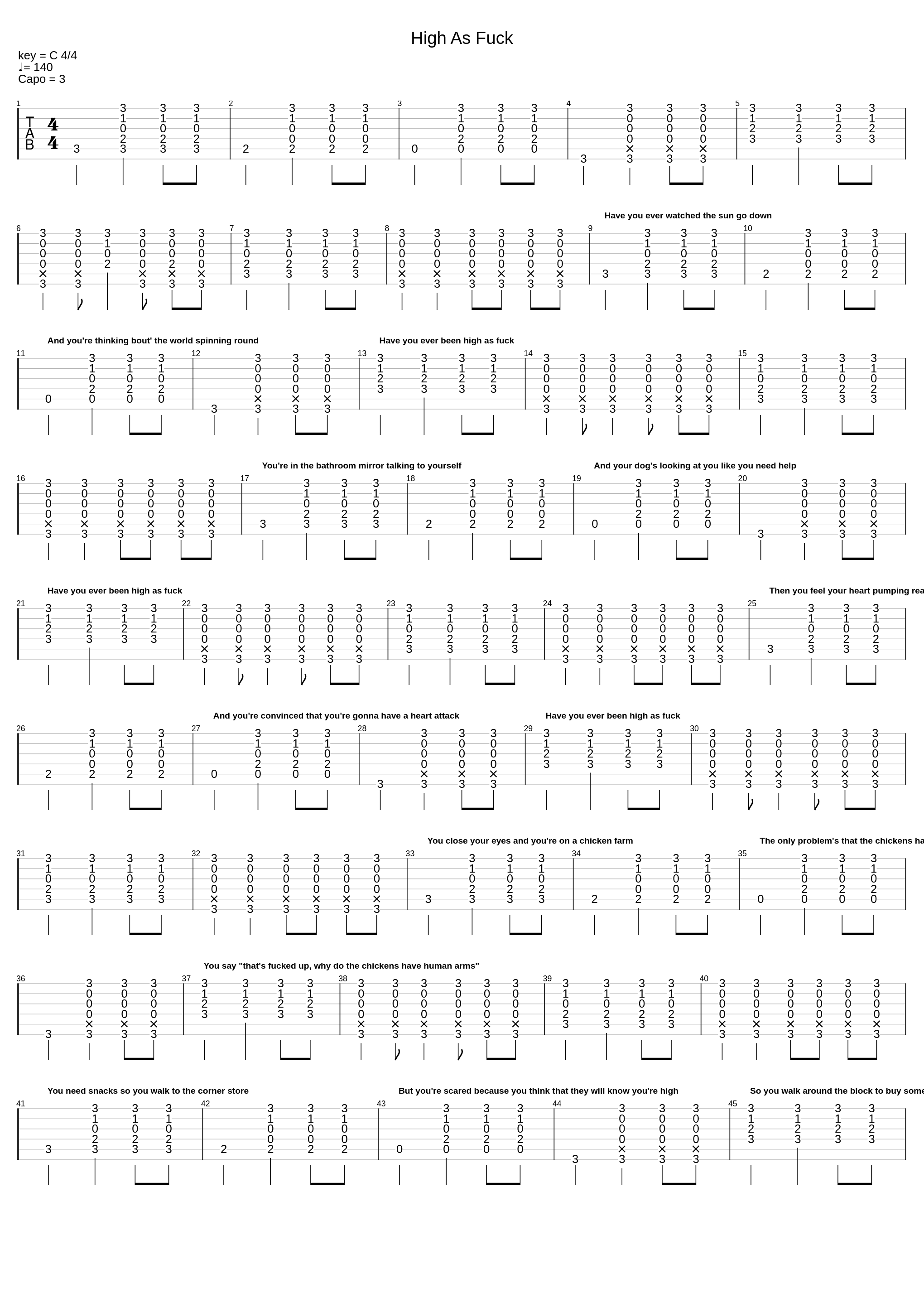 High As Fuck_Jon Lajoie_1