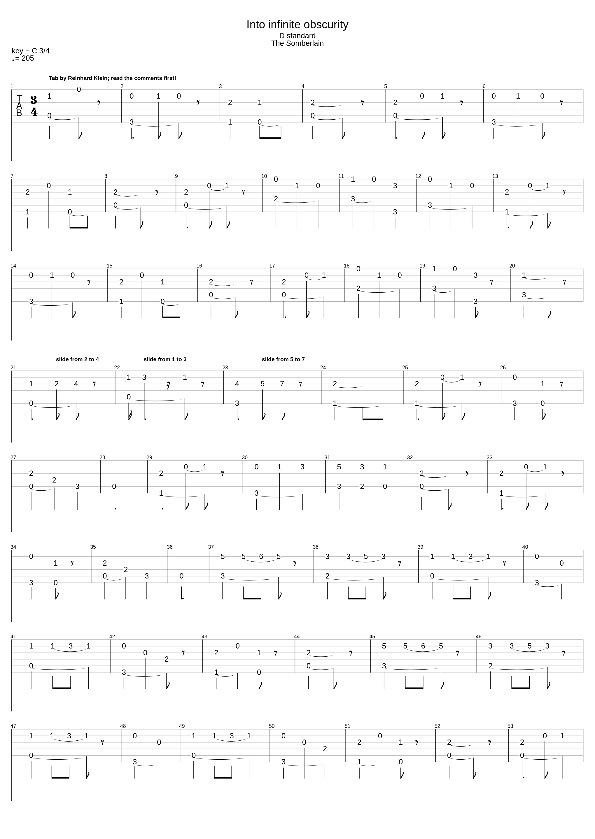 Into infinite obscurity ( D standard )_Dissection_1