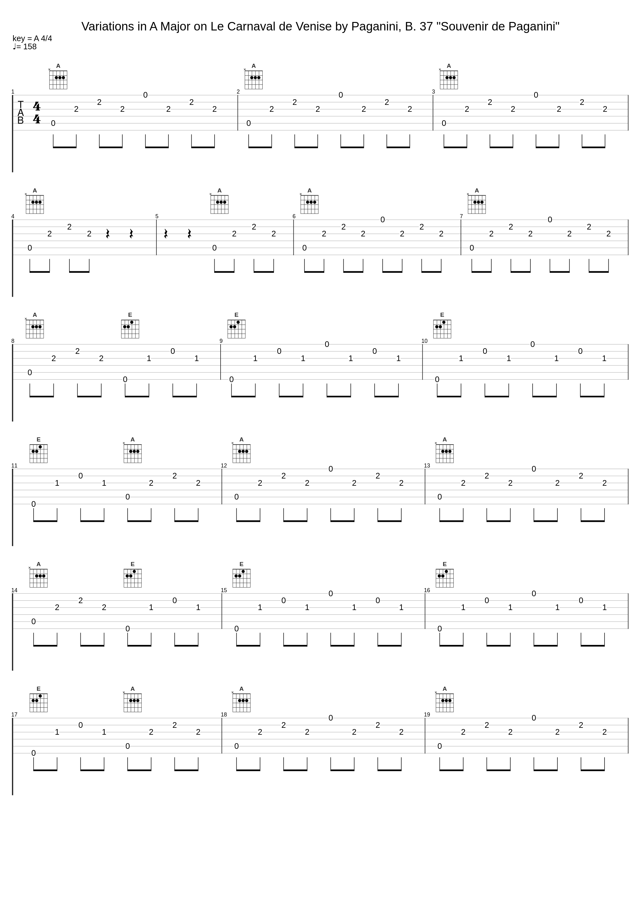 Variations in A Major on Le Carnaval de Venise by Paganini, B. 37 "Souvenir de Paganini"_傅聪,Frédéric Chopin_1