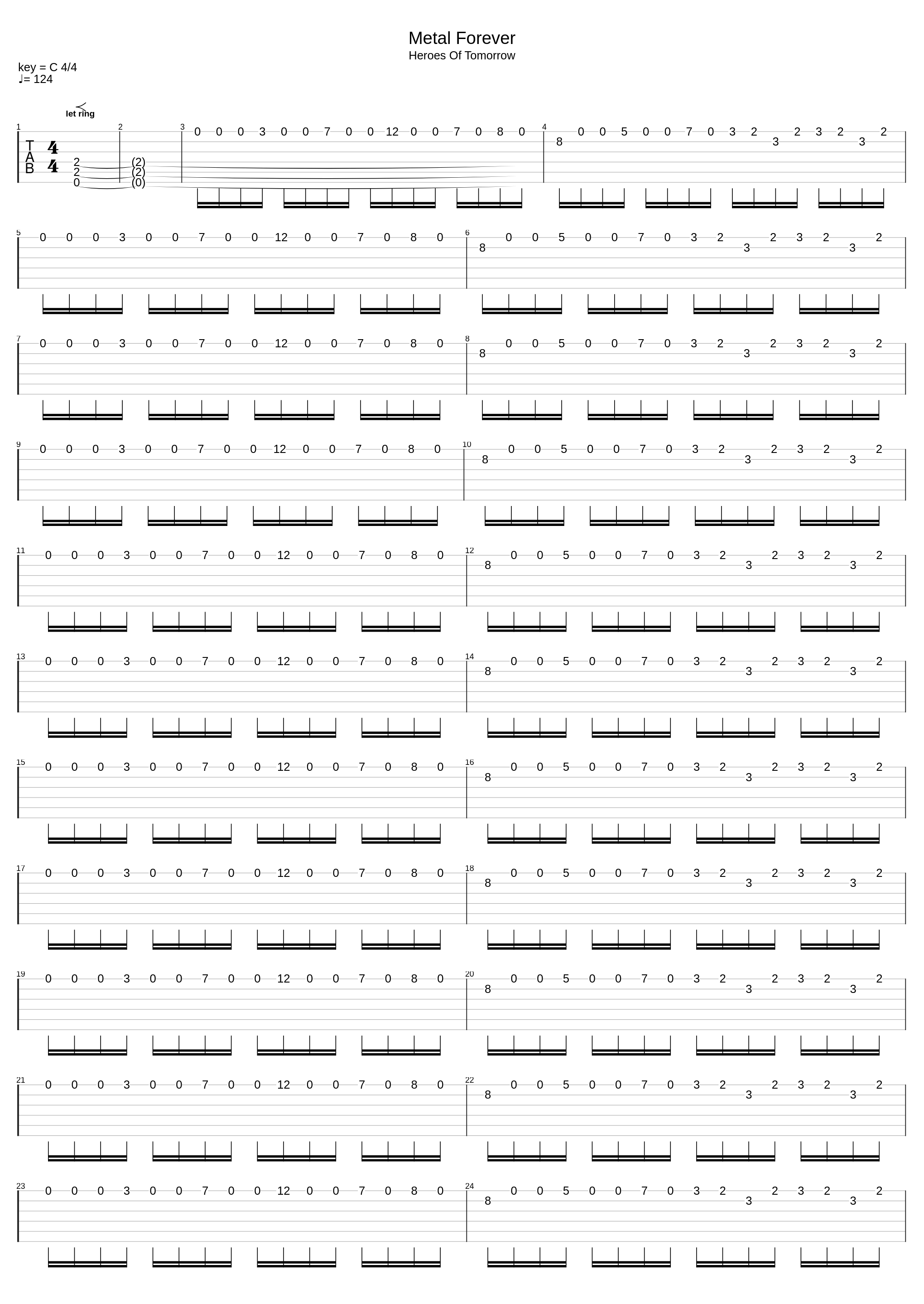 Metal Forever_Hellish War_1