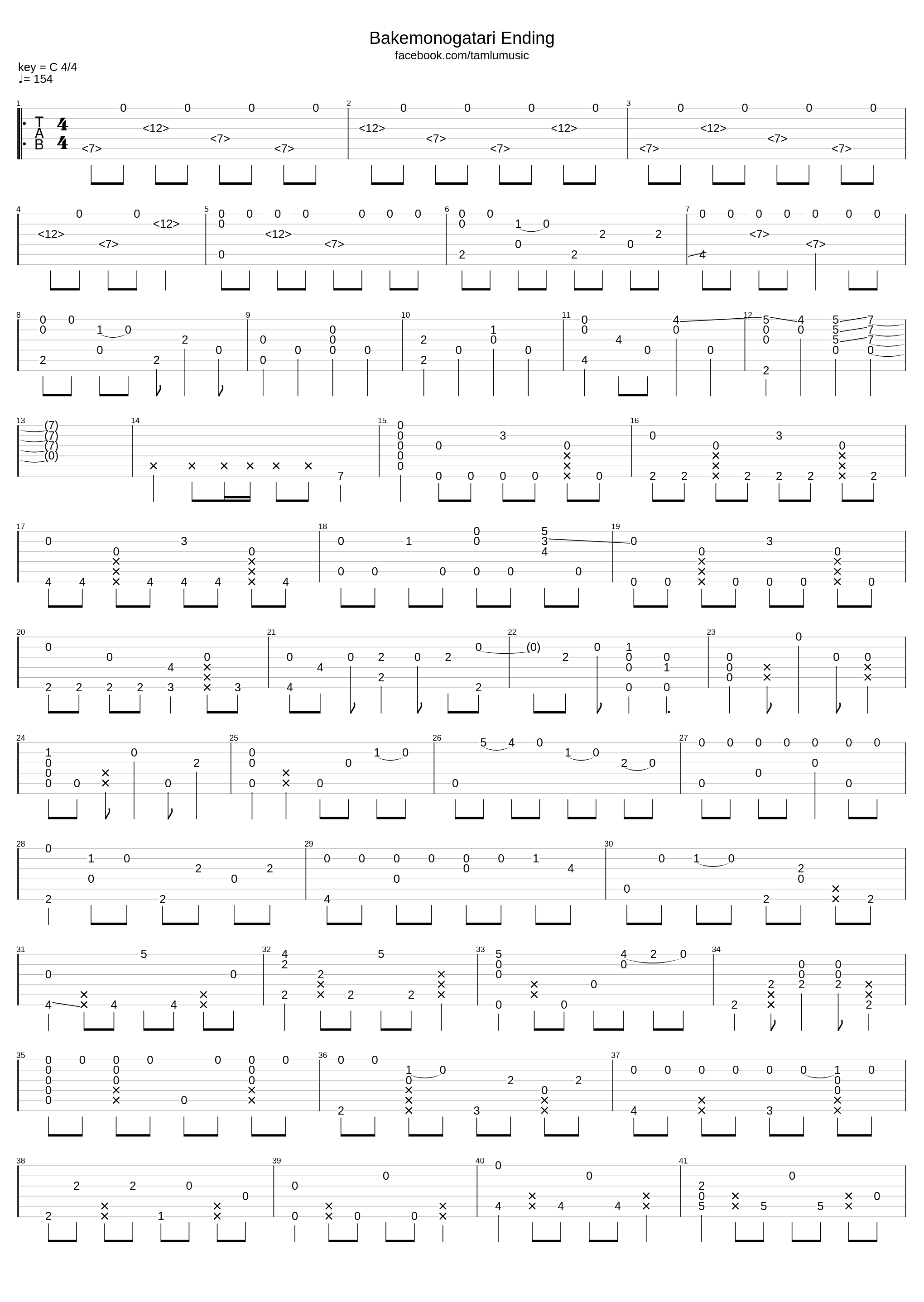 Kimi No Shiranai Monogatari (cover)_Tam Lu Music_1