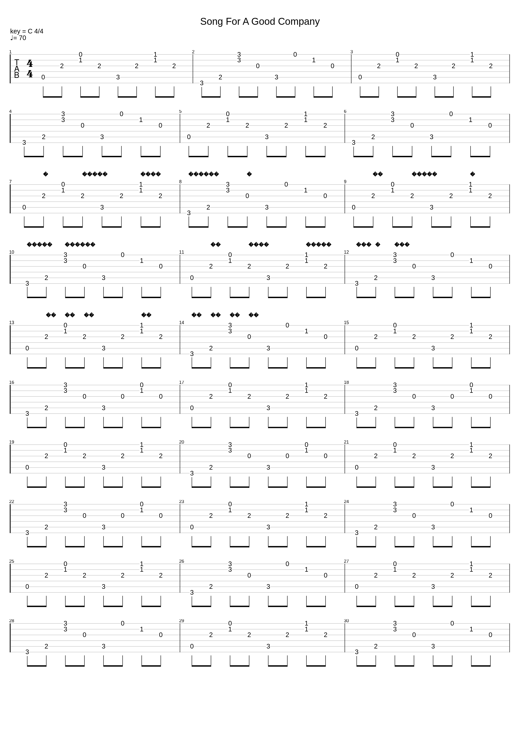 Song For A Good Company_Kuzen_1