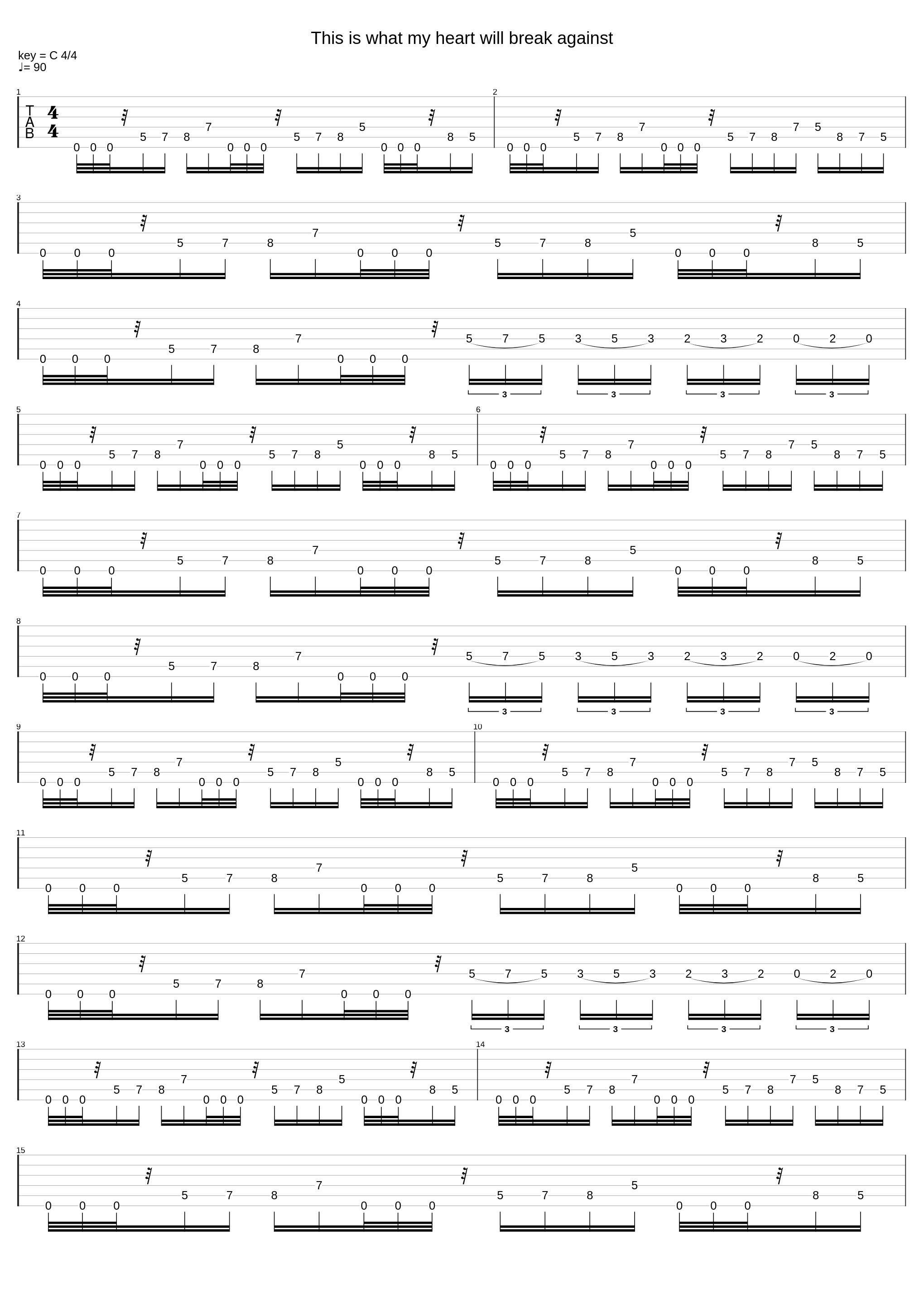 This Is What My Heart Will Break Against_Blind Witness_1