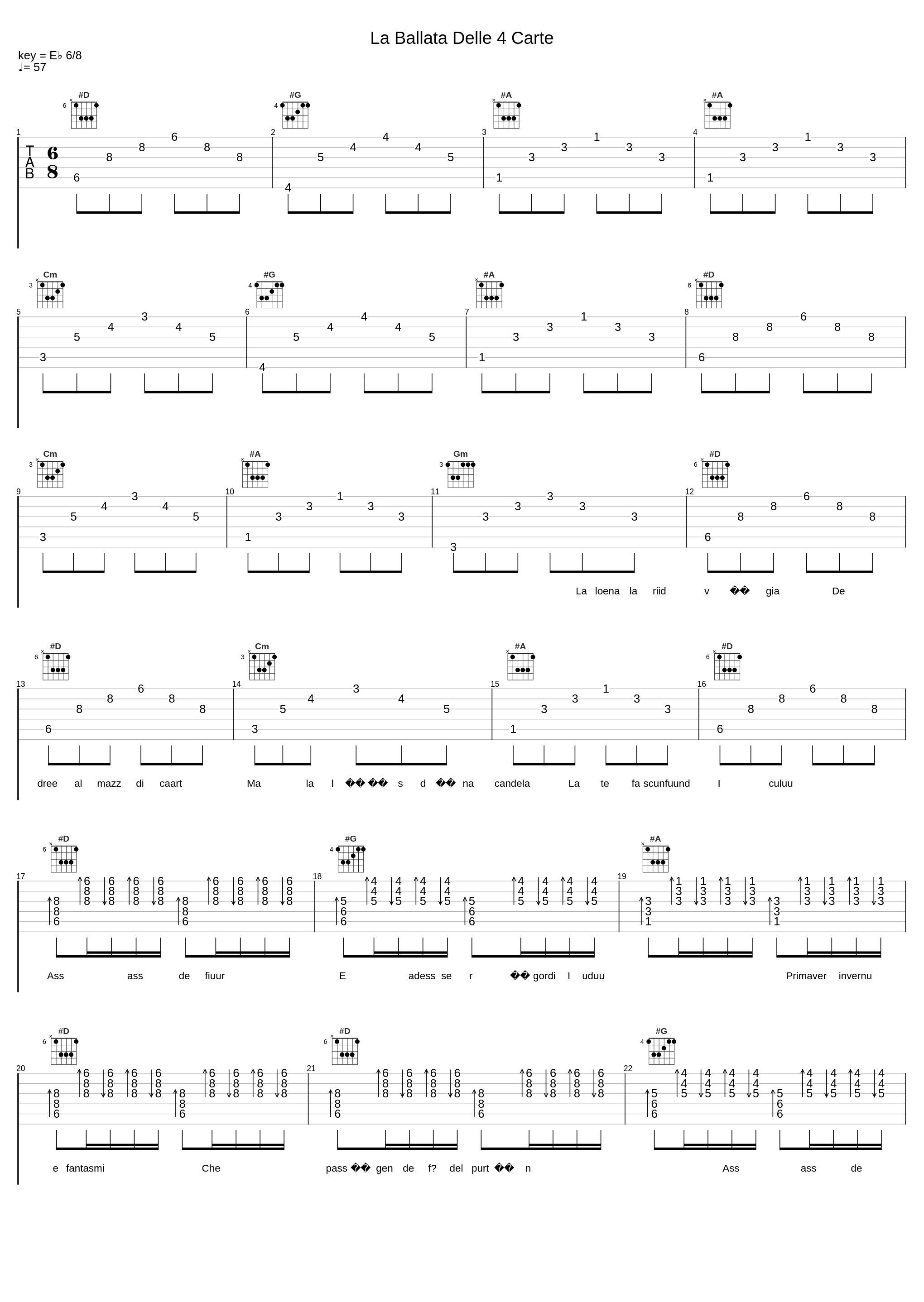 La Ballata Delle 4 Carte_Davide Van De Sfroos_1