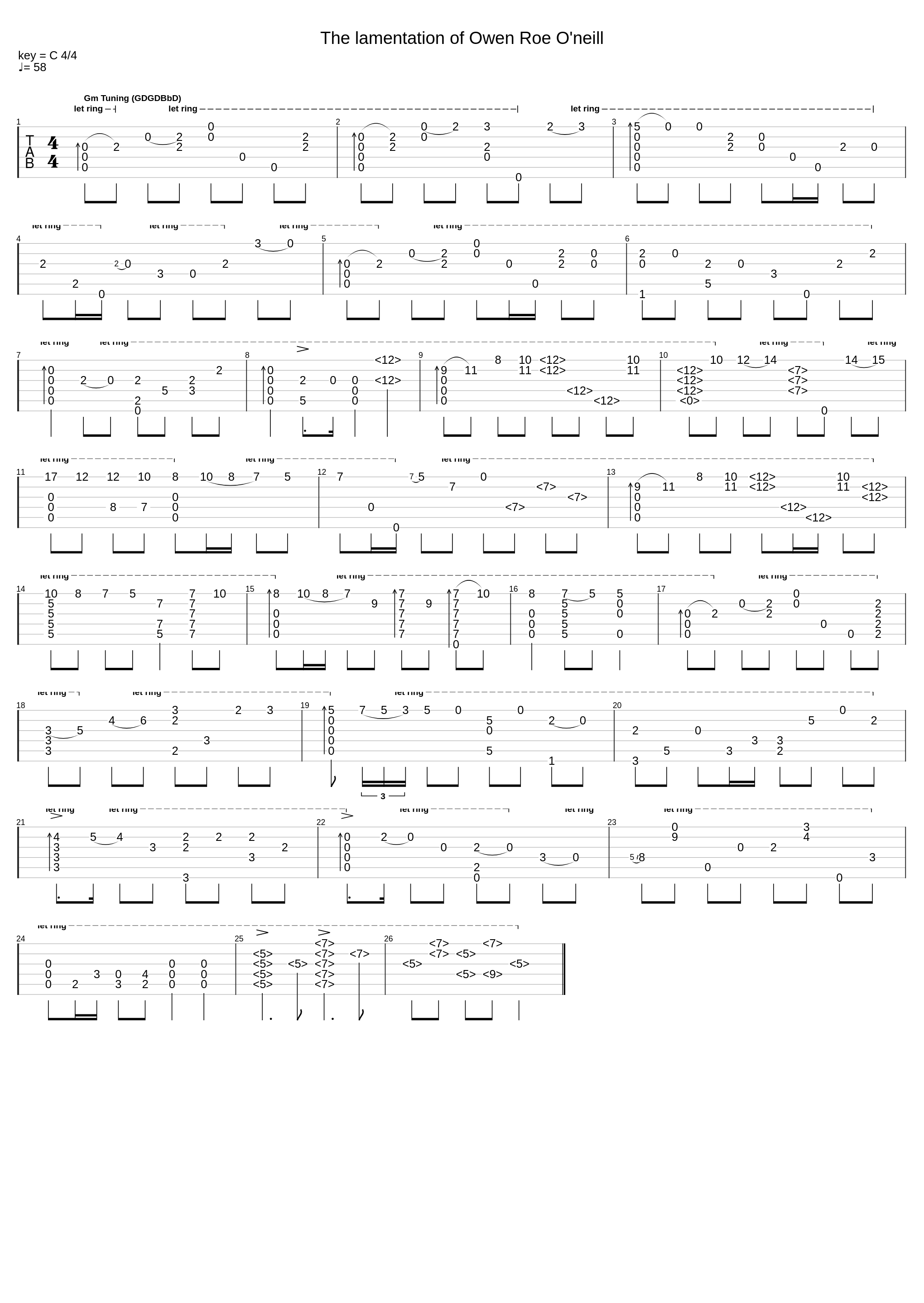The Lamentation Of Owen Roe Oneill_John Renbourn_1
